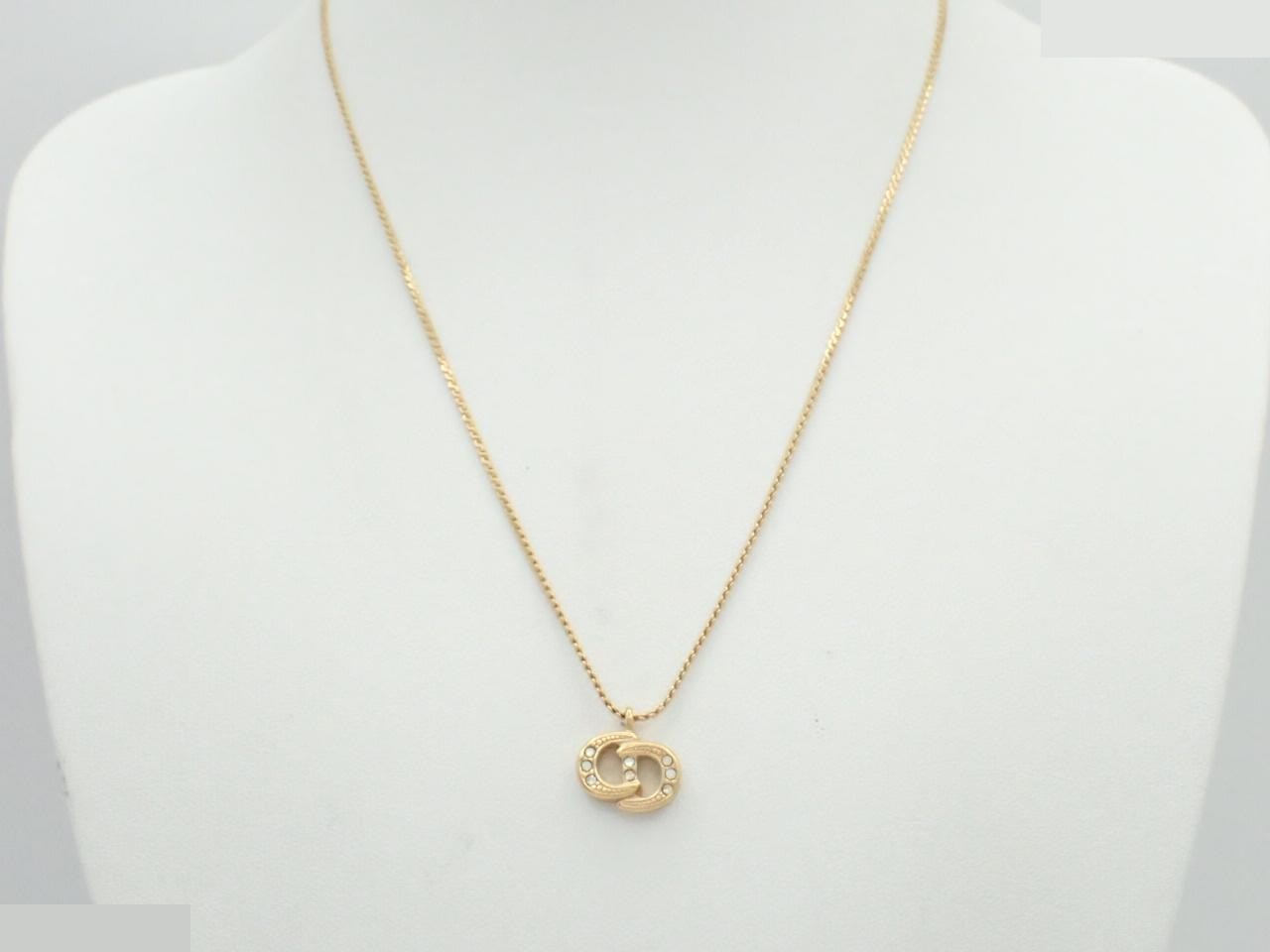 Gold necklace, chain approximately 43cm — view 3
