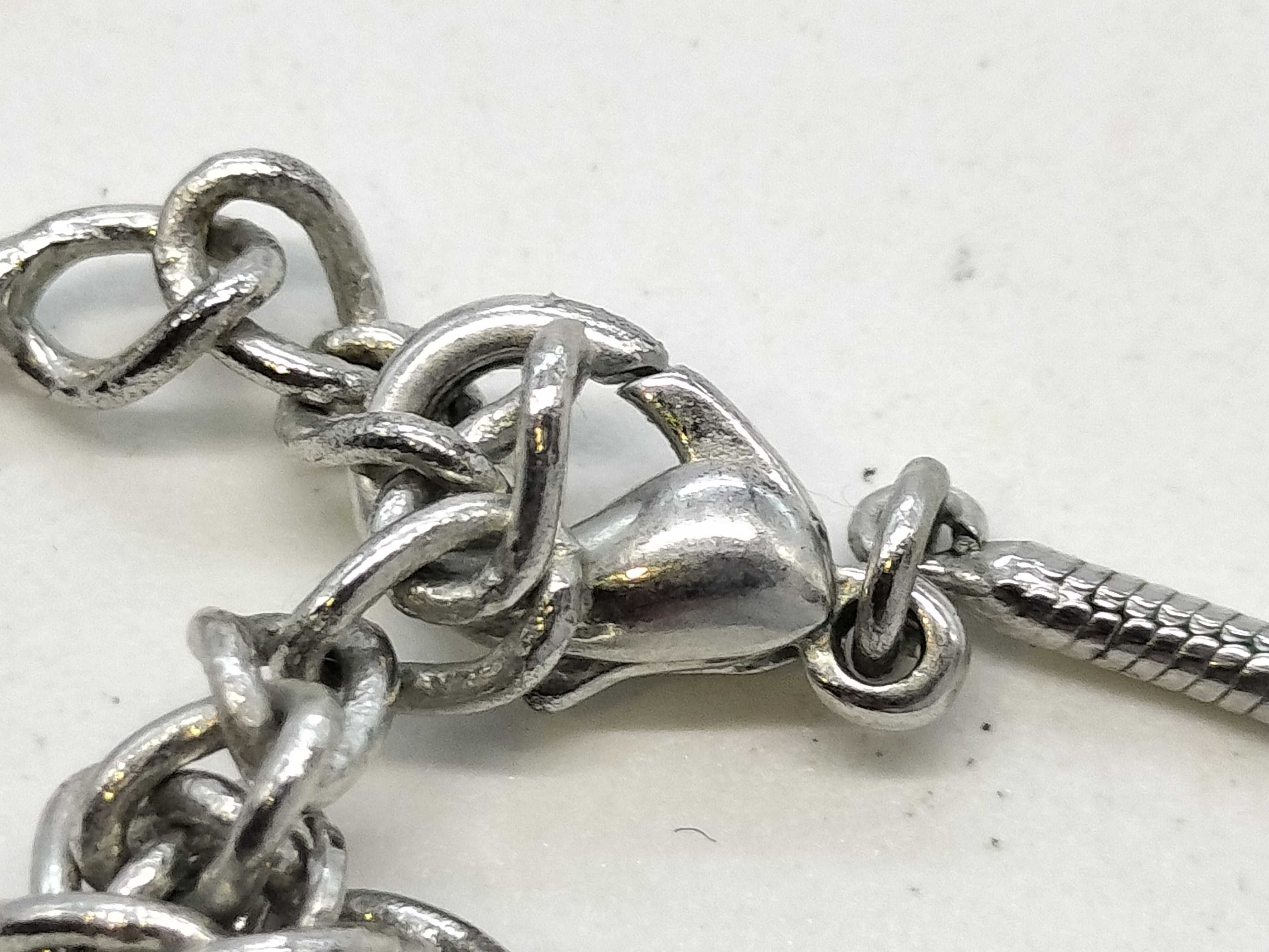 SV Heart Rhinestone Necklace — view 5
