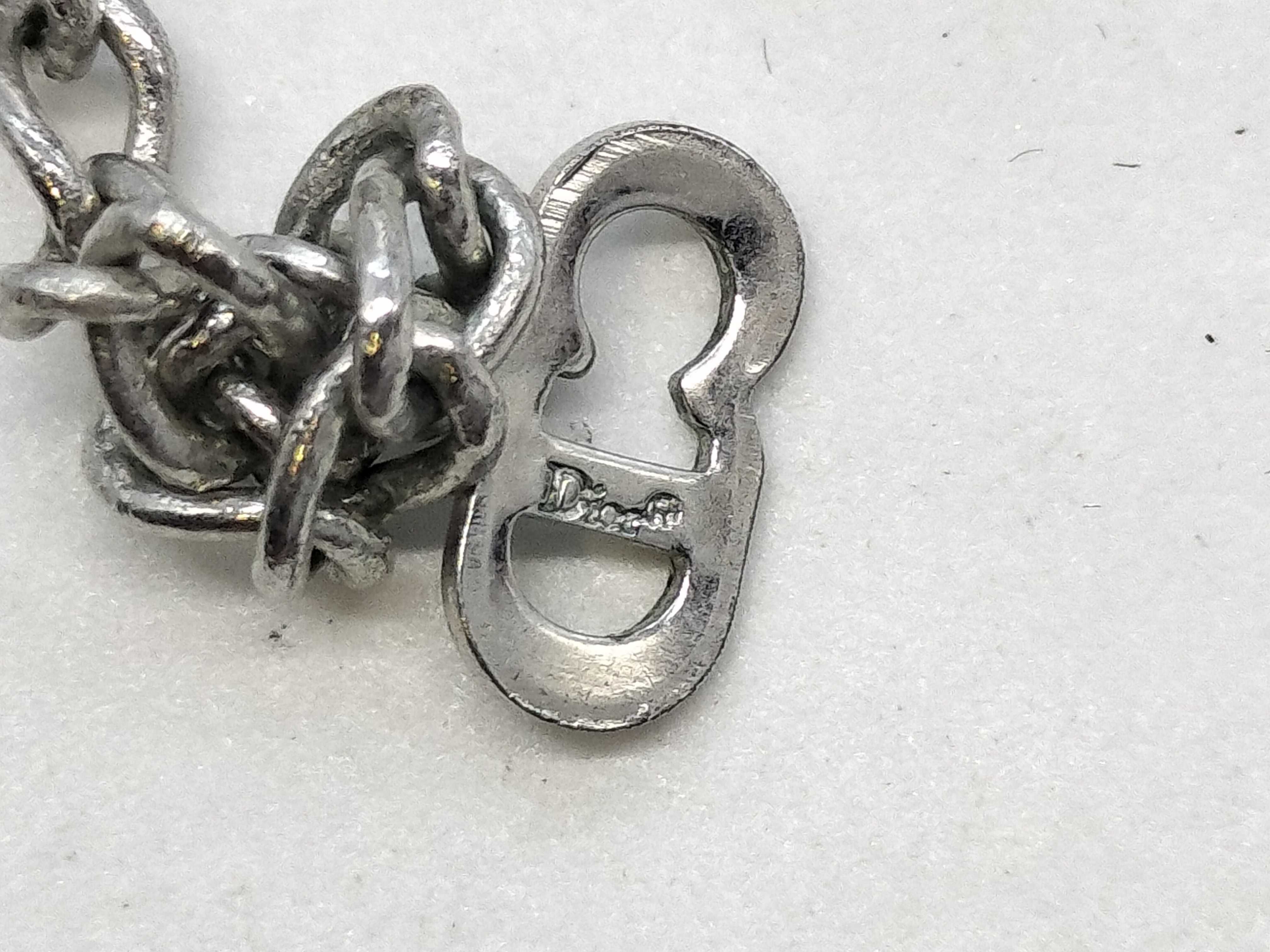 SV Heart Rhinestone Necklace — view 6