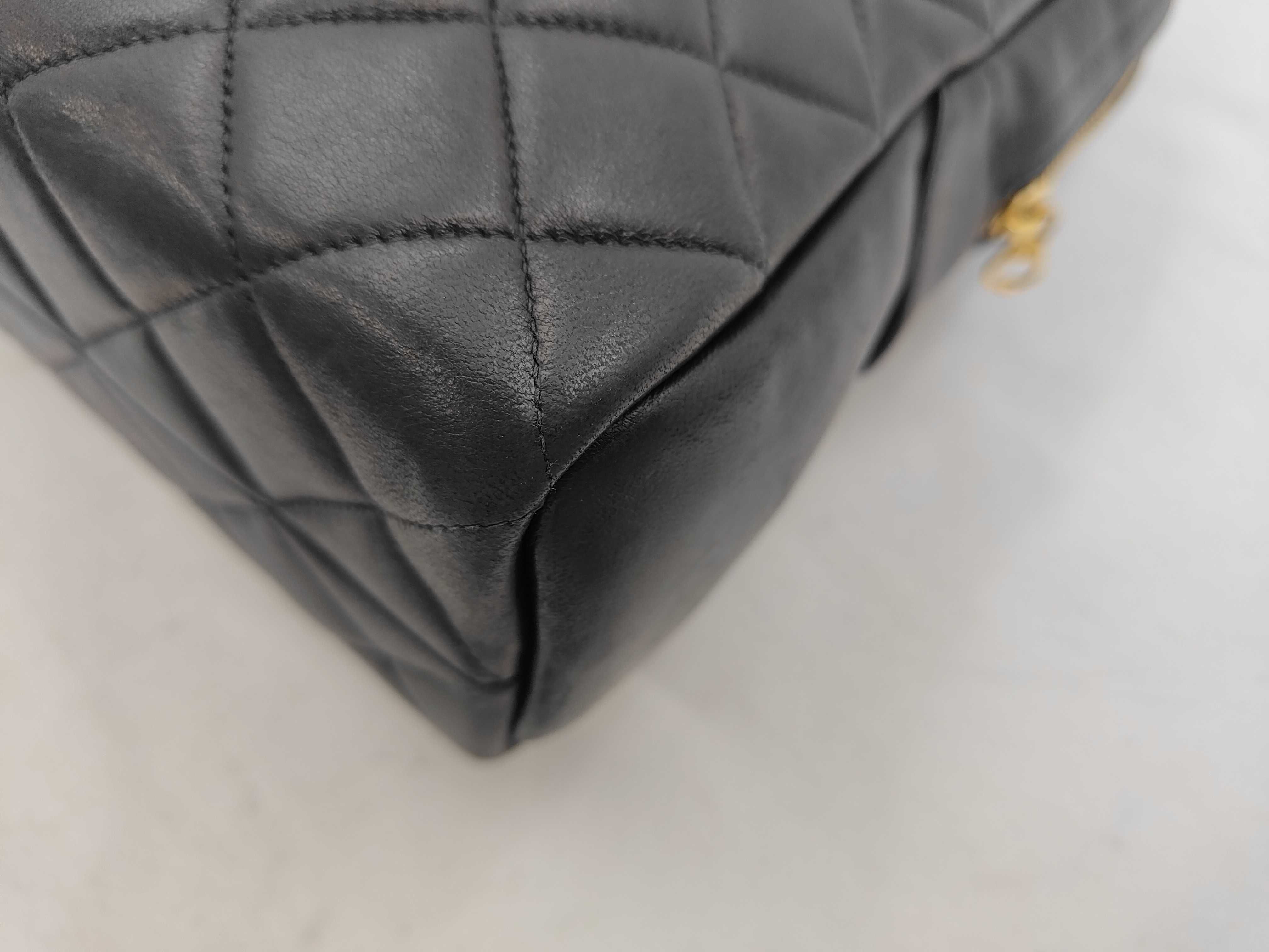 Matelassé Lambskin Shoulder Bag 4875270 Black with Guarantee Card — view 6