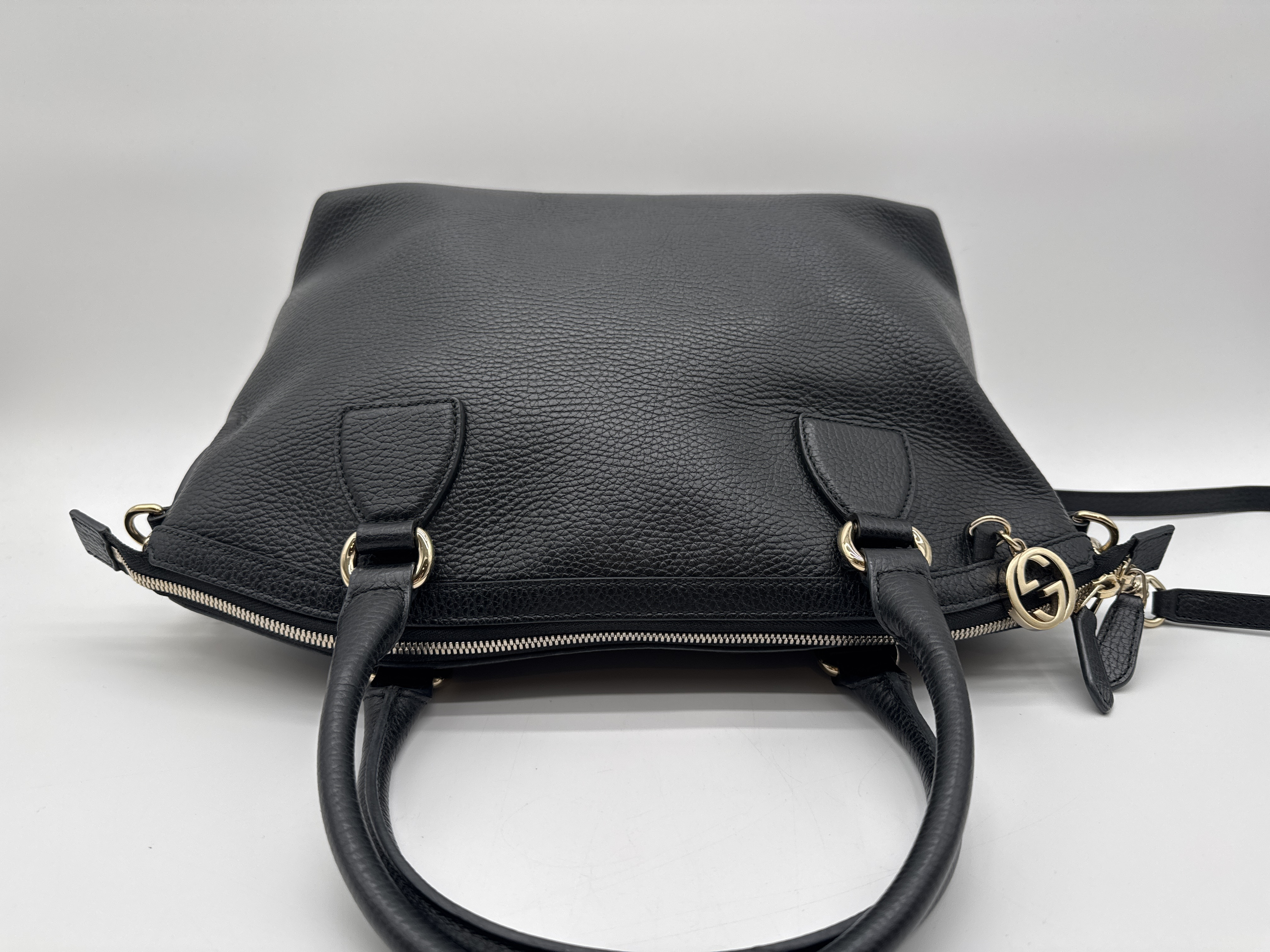 Black 2-way Shoulder Bag/Handbag — view 5