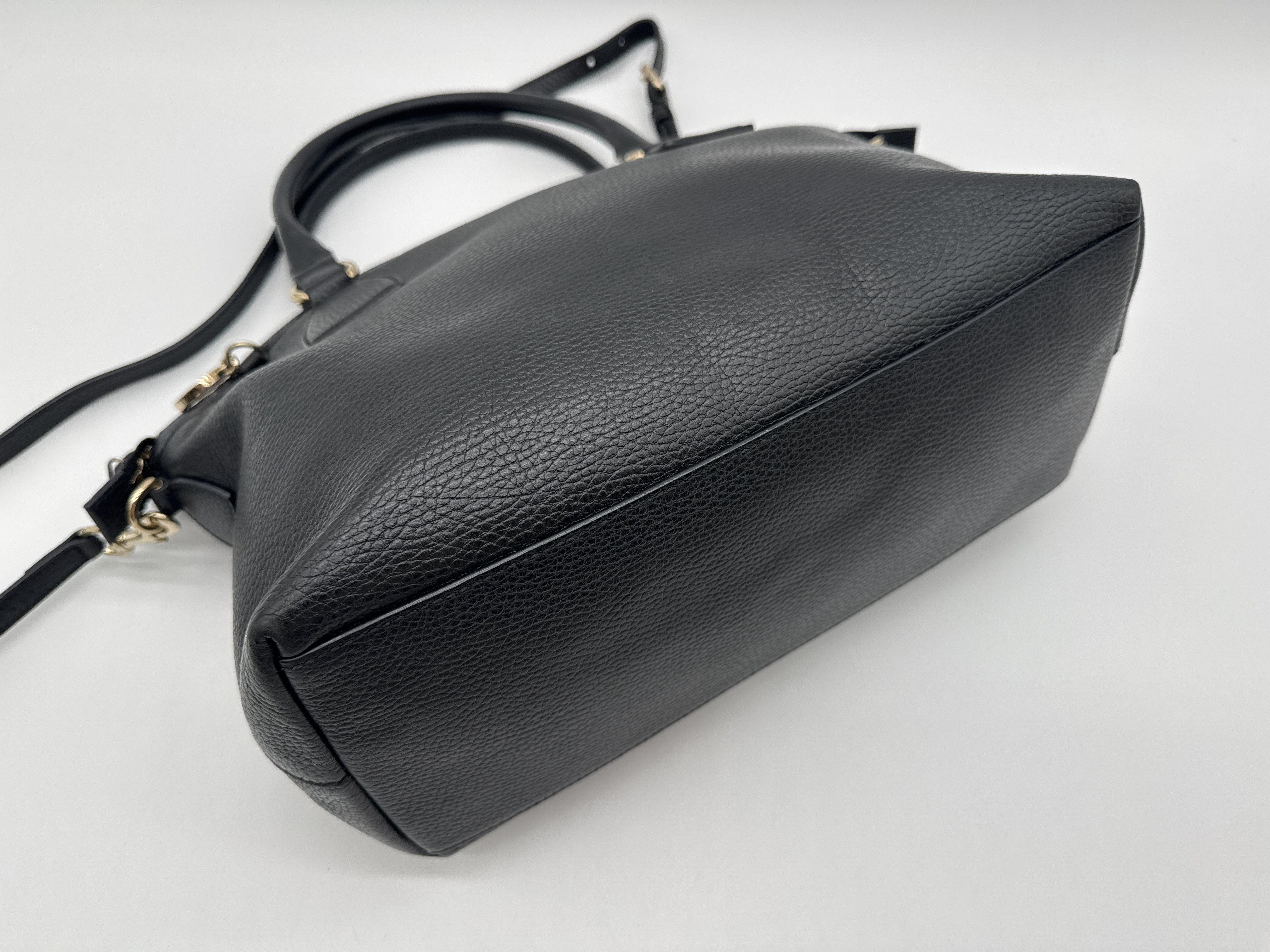 Black 2-way Shoulder Bag/Handbag — view 6
