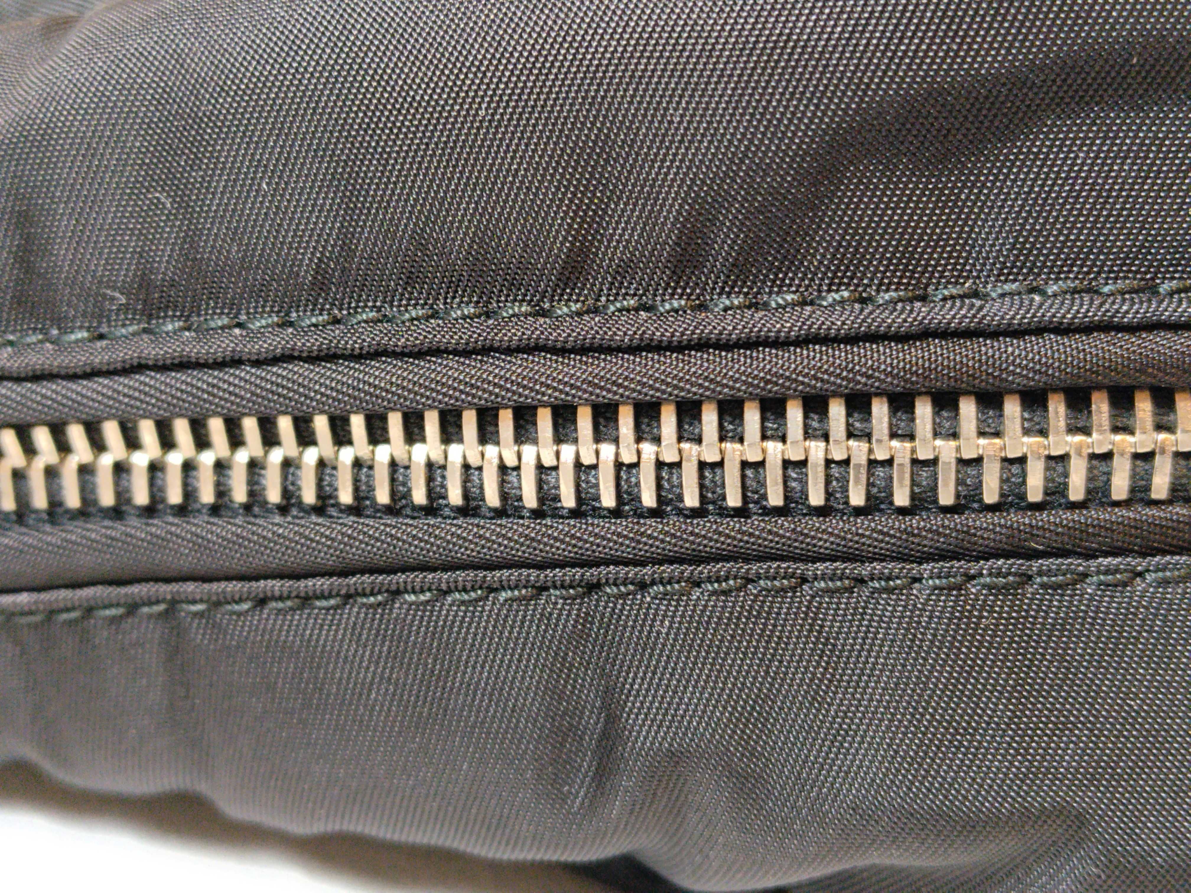 Nylon Tessuto Bomber Shoulder Bag — view 6