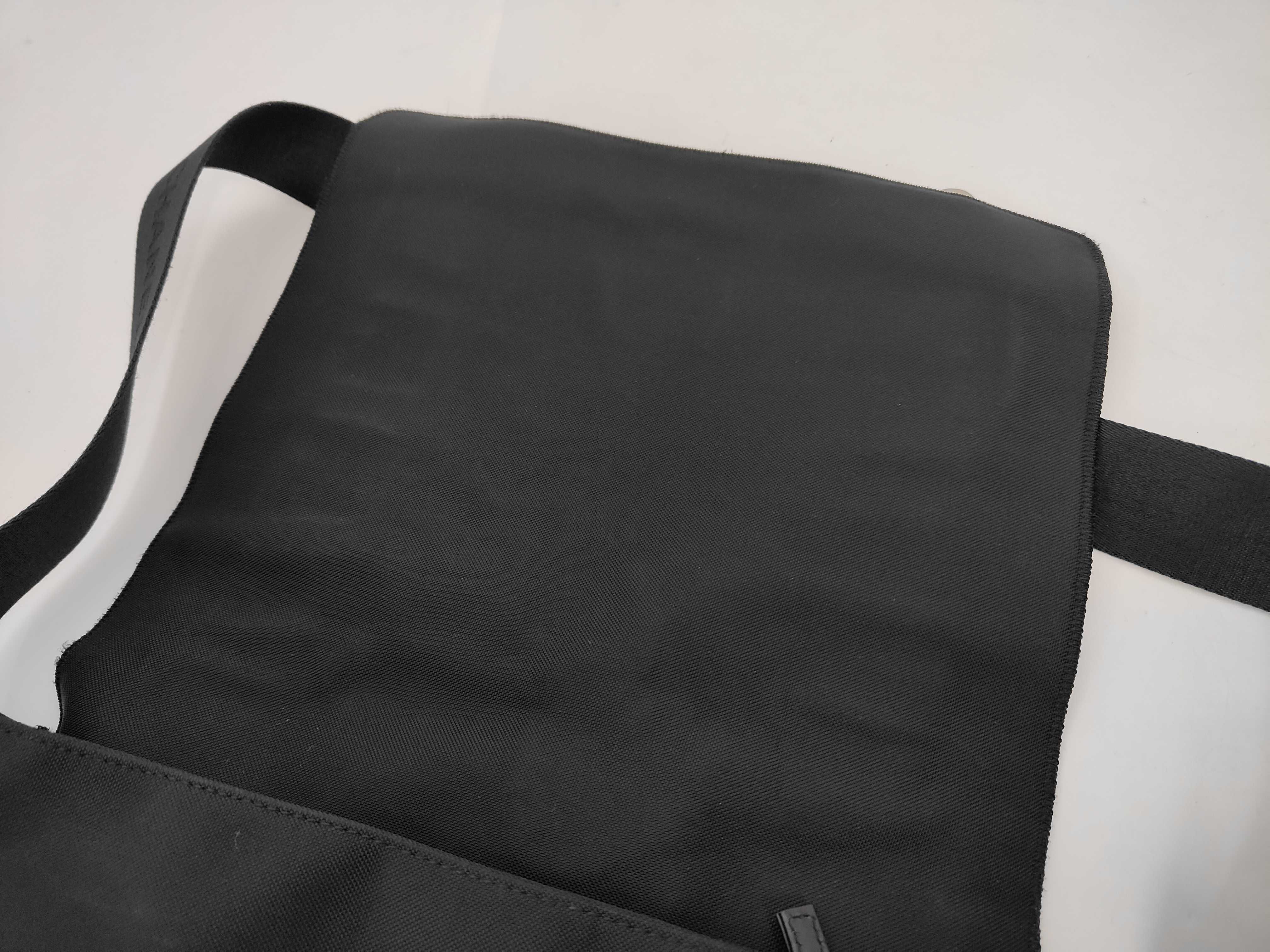 Sport Line Messenger Bag, Nylon, Black, SS Shoulder Bag — view 14