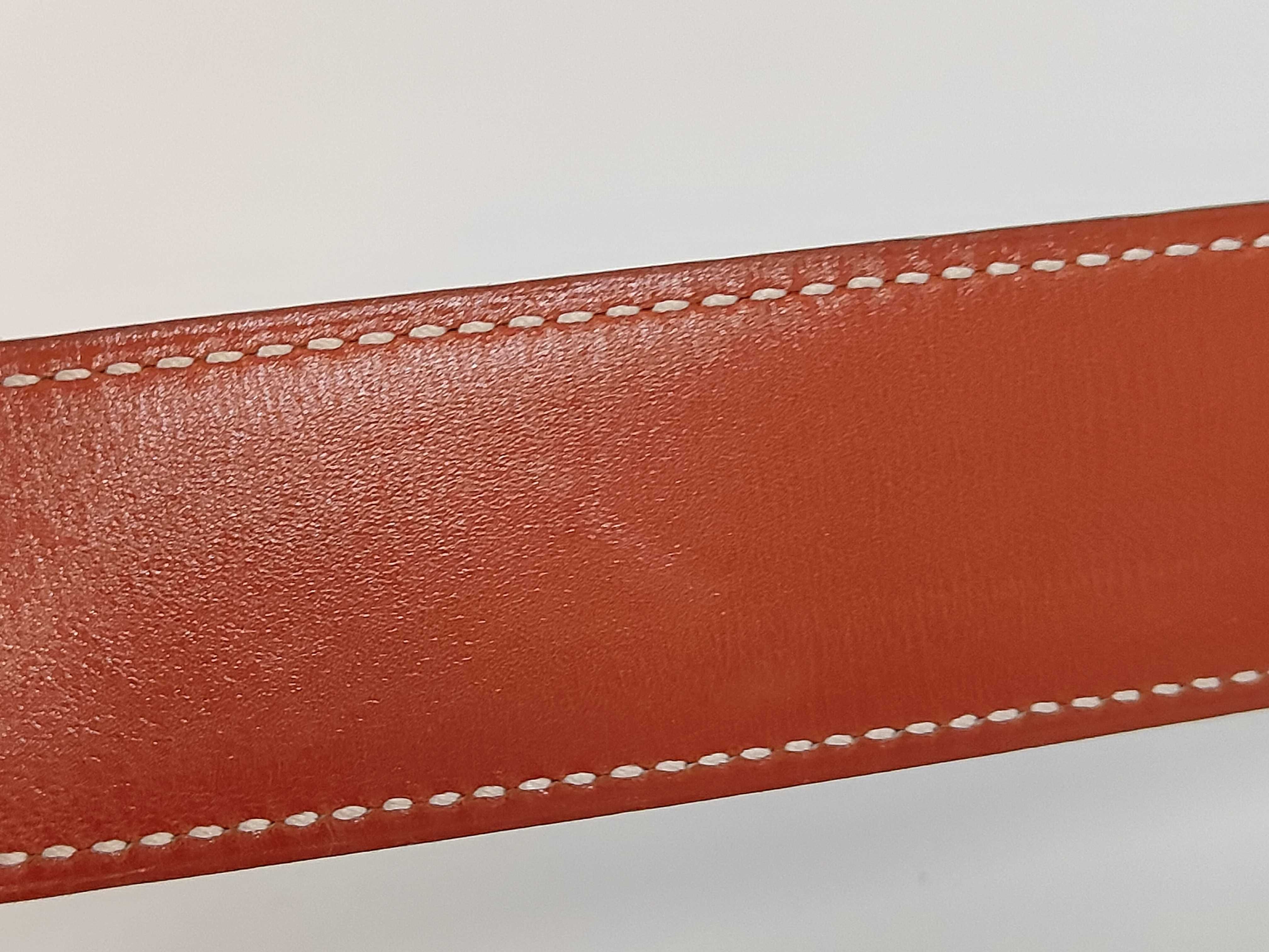 H Y stamped reversible belt size 80 — view 4