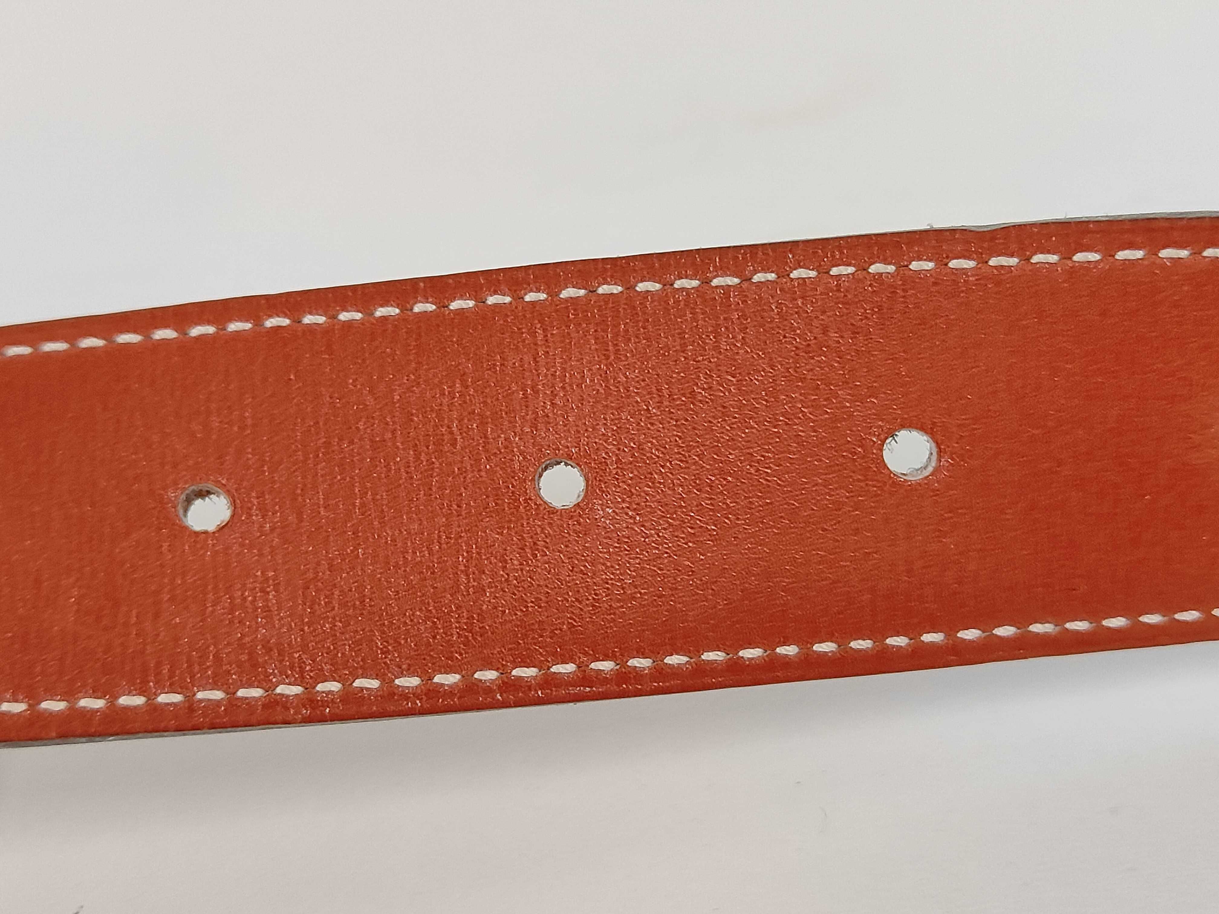 H Y stamped reversible belt size 80 — view 5