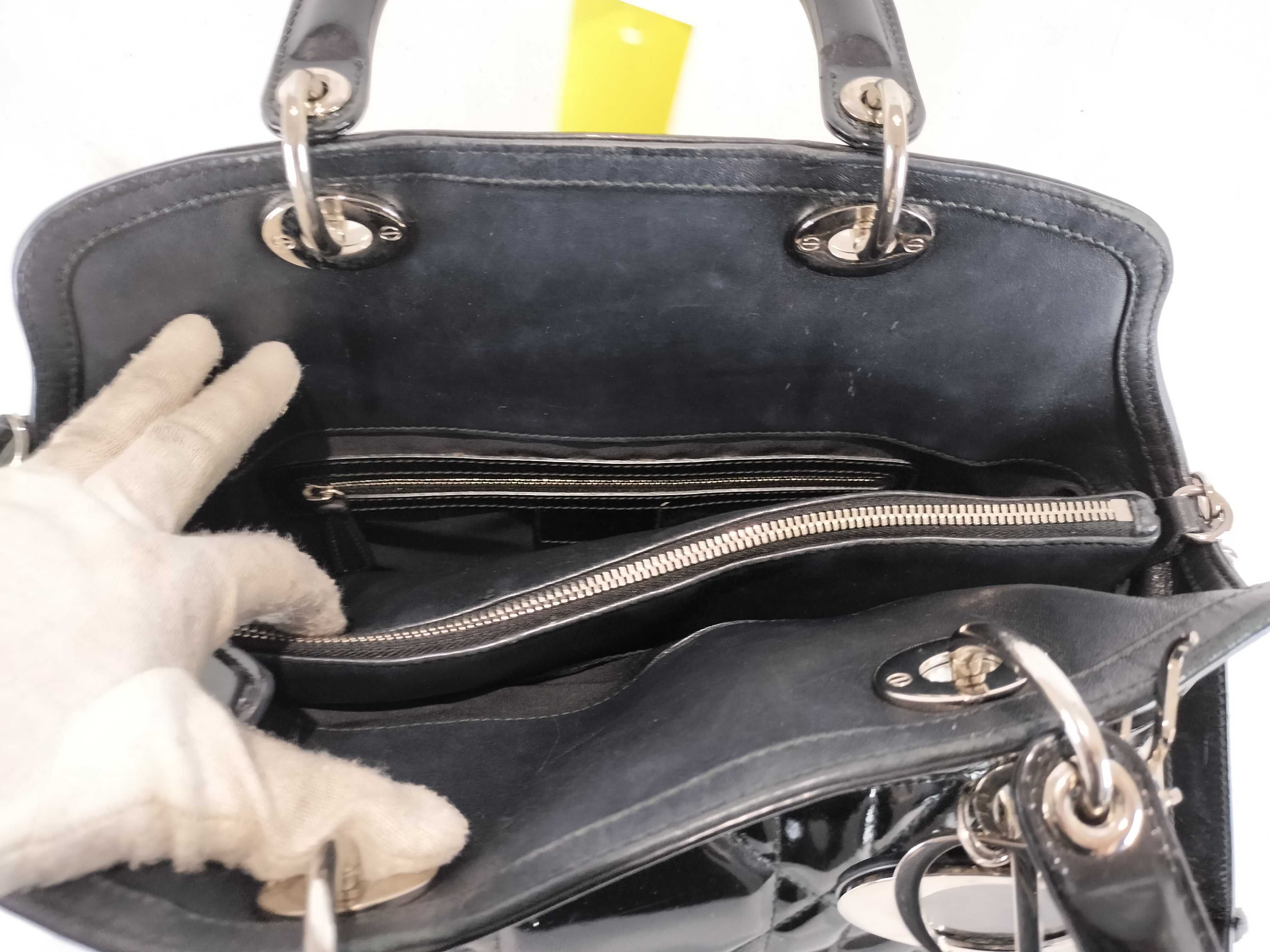 Patent Granville Black Handbag — view 8