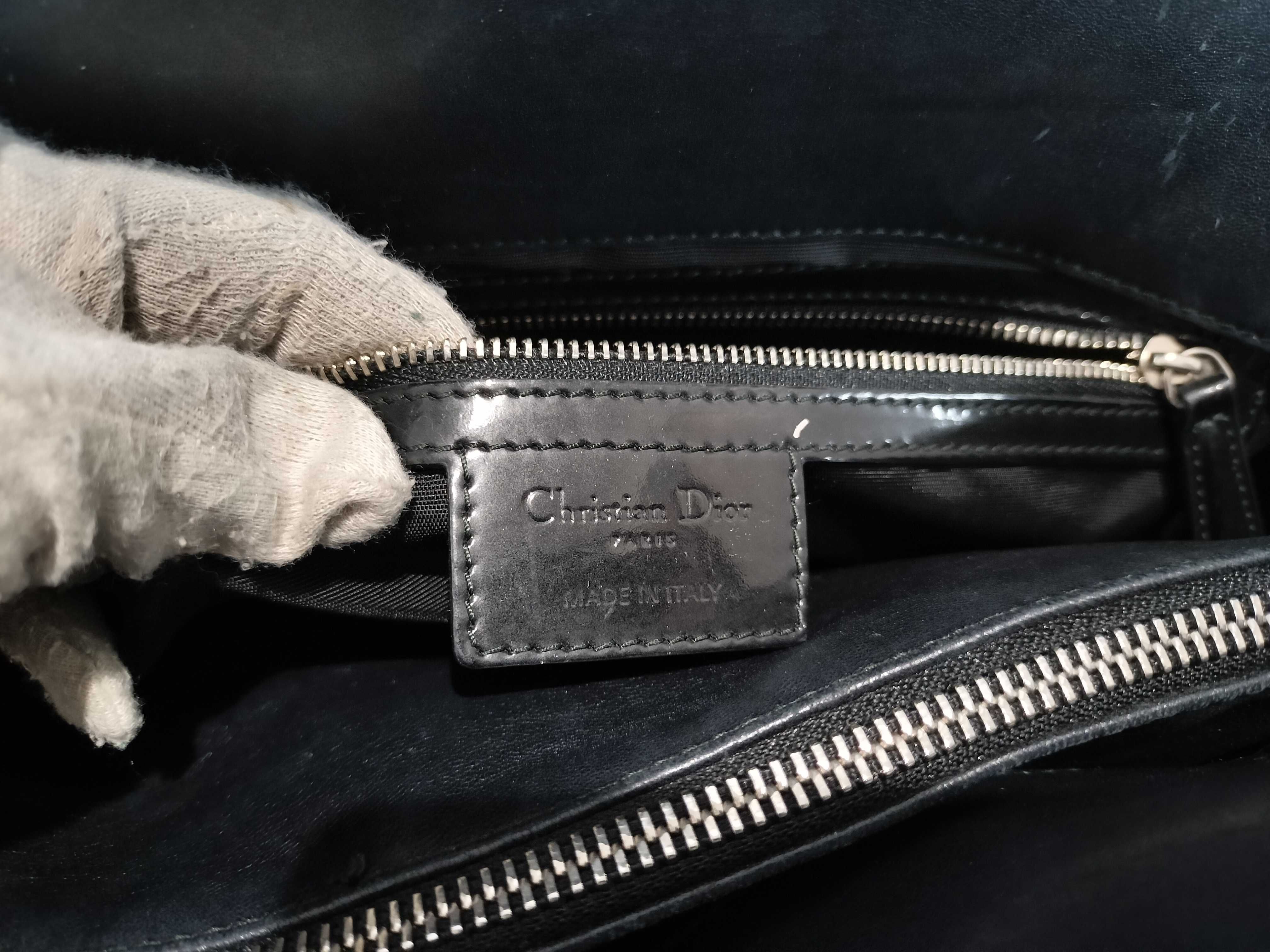 Patent Granville Black Handbag — view 10