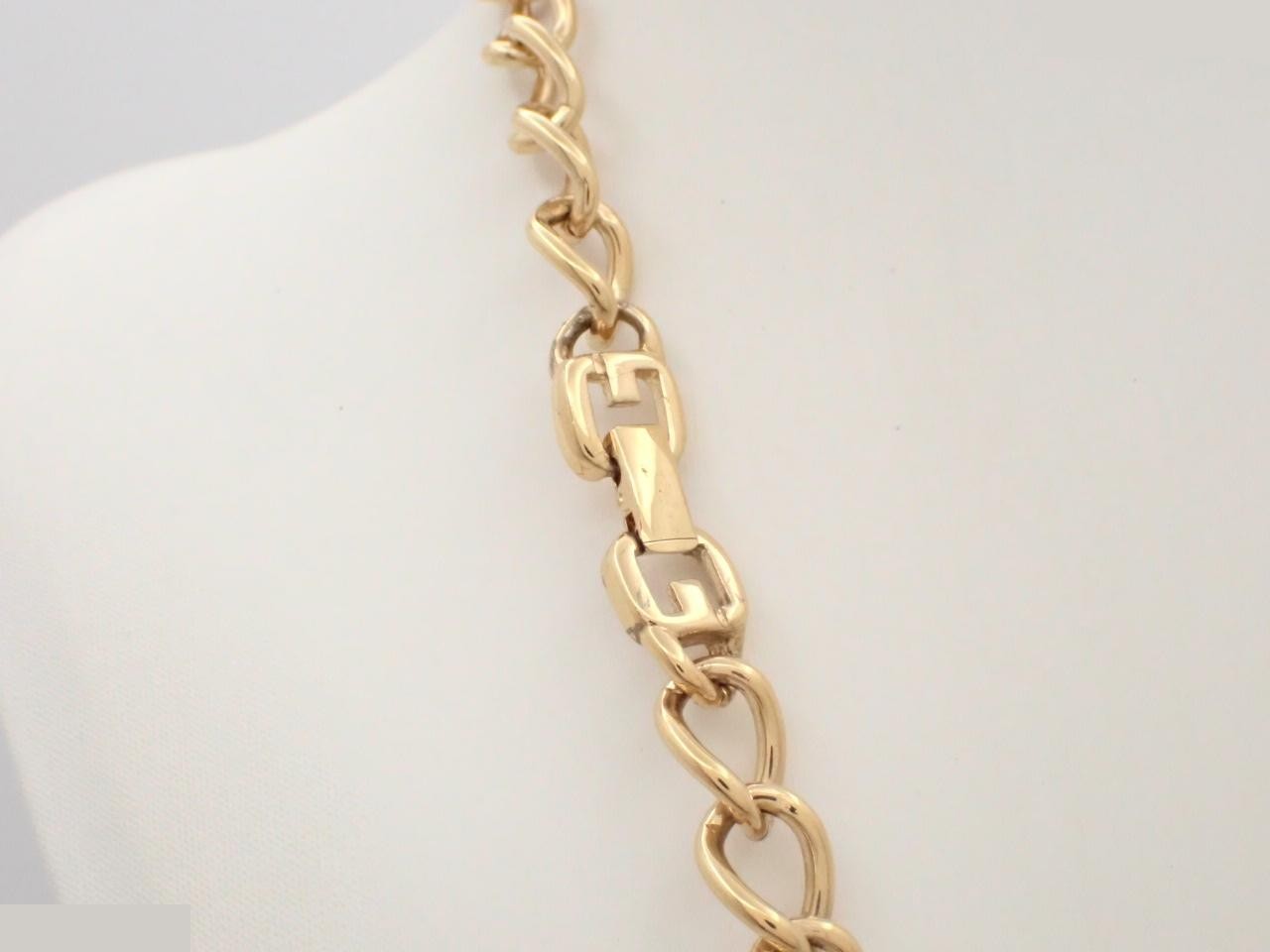 Twist Drop Necklace, chain approximately 74cm — view 2