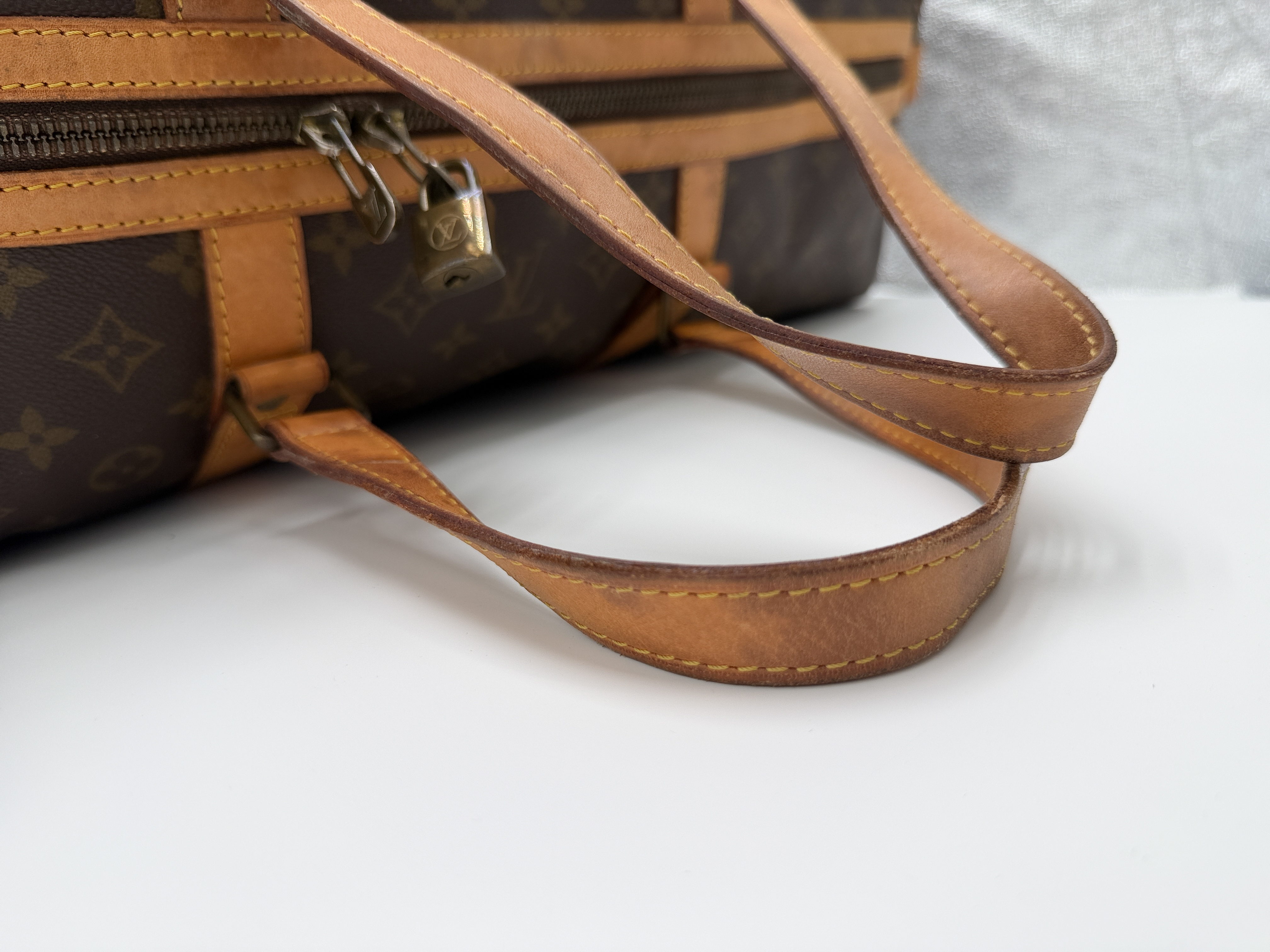Monogram M41622 Monogram Saxophone Souple 55 Boston Bag — view 11