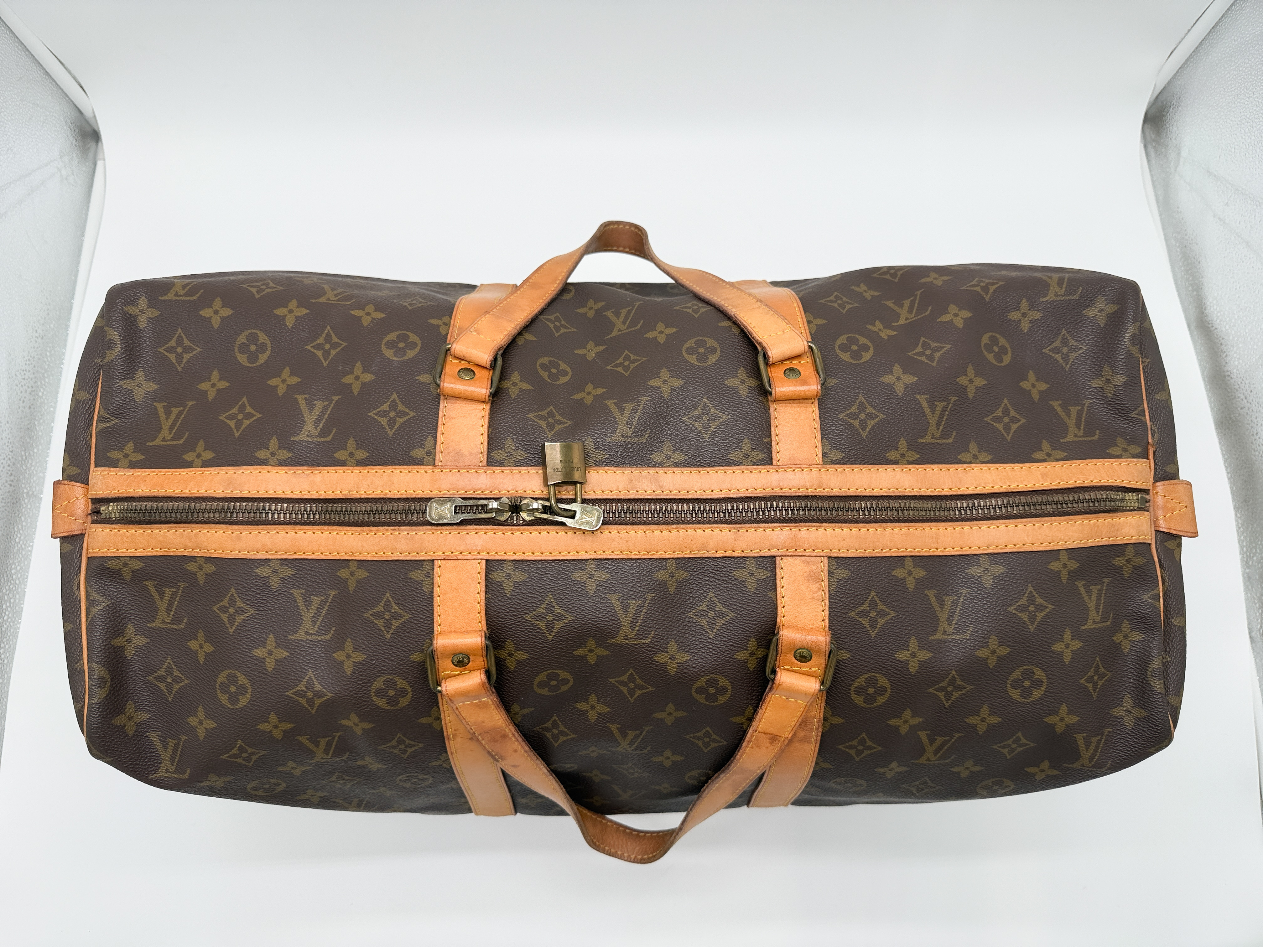Monogram M41622 Monogram Saxophone Souple 55 Boston Bag — view 5