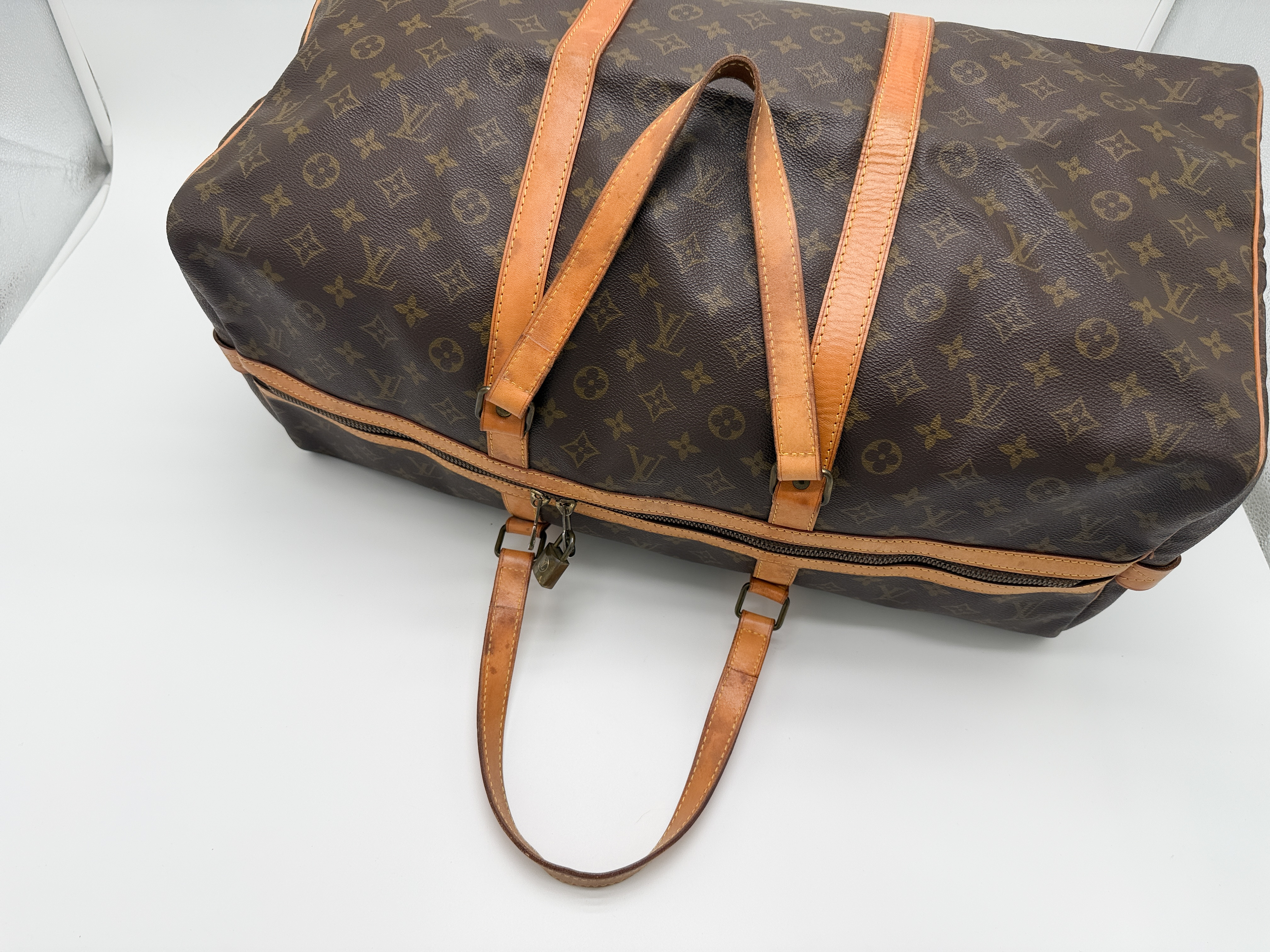 Monogram M41622 Monogram Saxophone Souple 55 Boston Bag — view 10