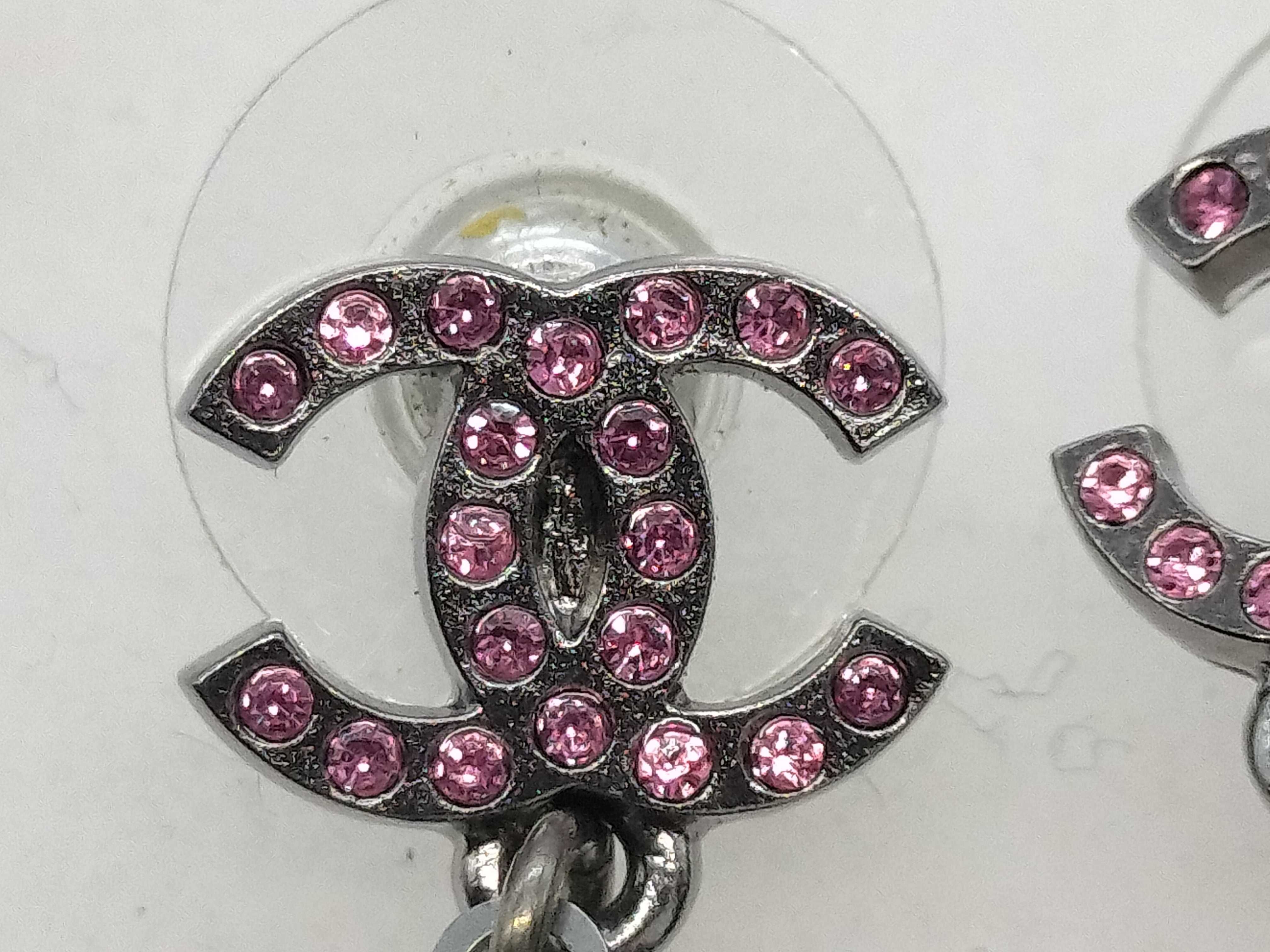 Coco Mark Rhinestone Earrings — view 3