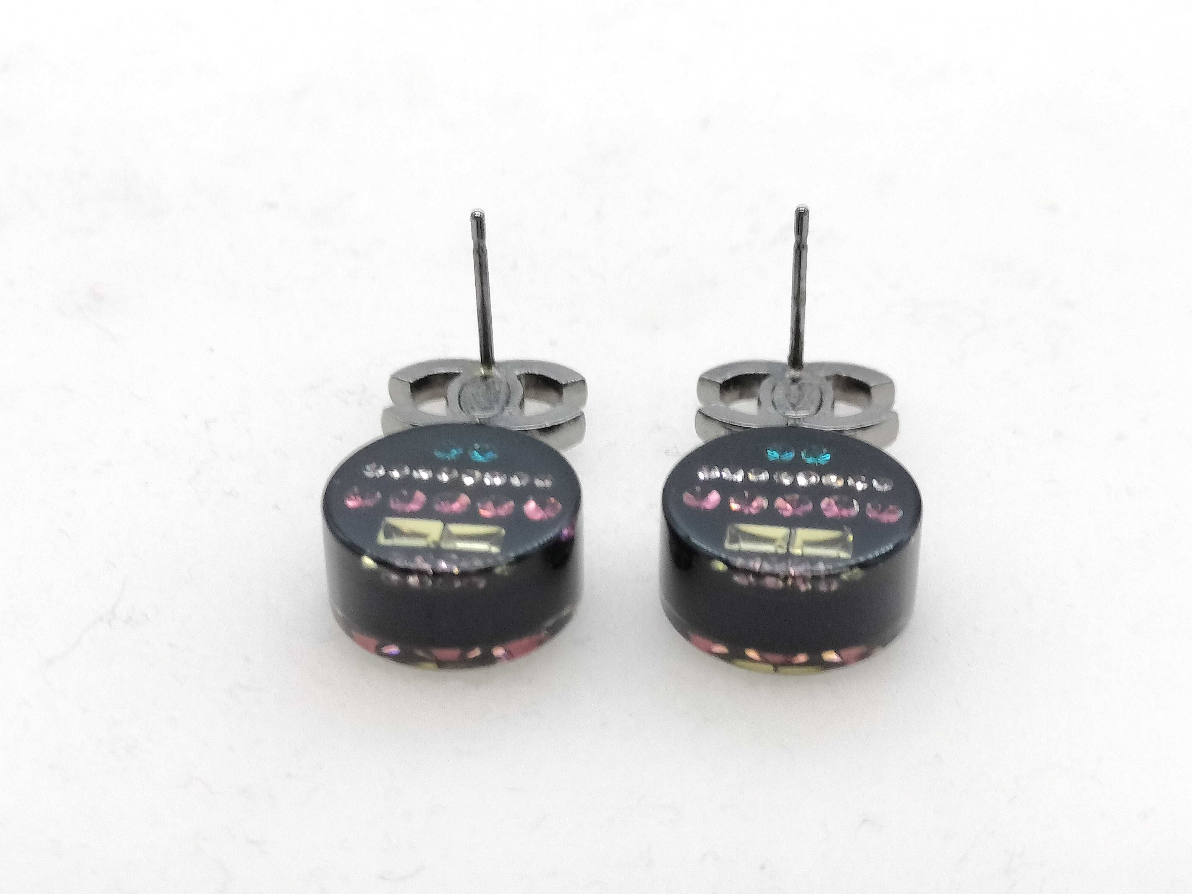 Coco Mark Rhinestone Earrings — view 6
