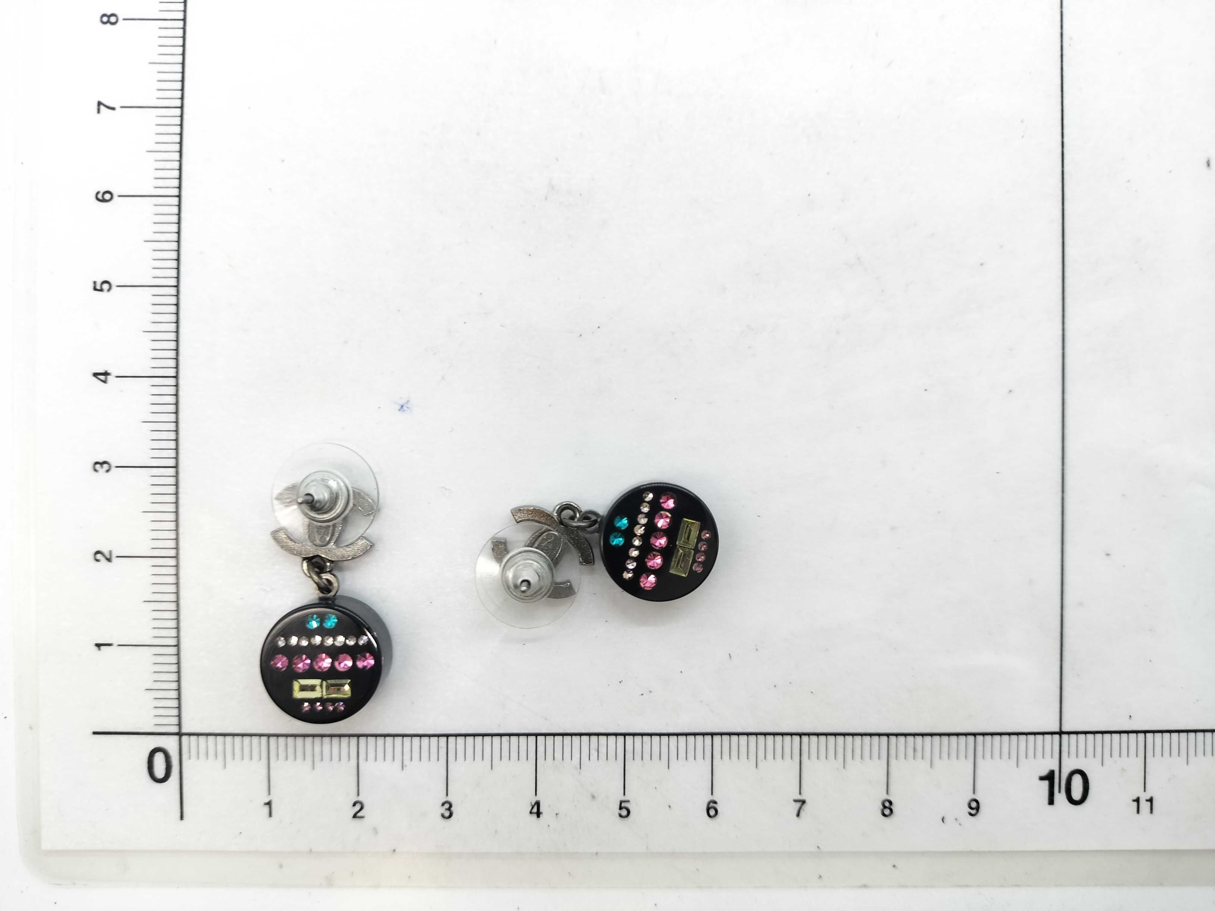 Coco Mark Rhinestone Earrings — view 9