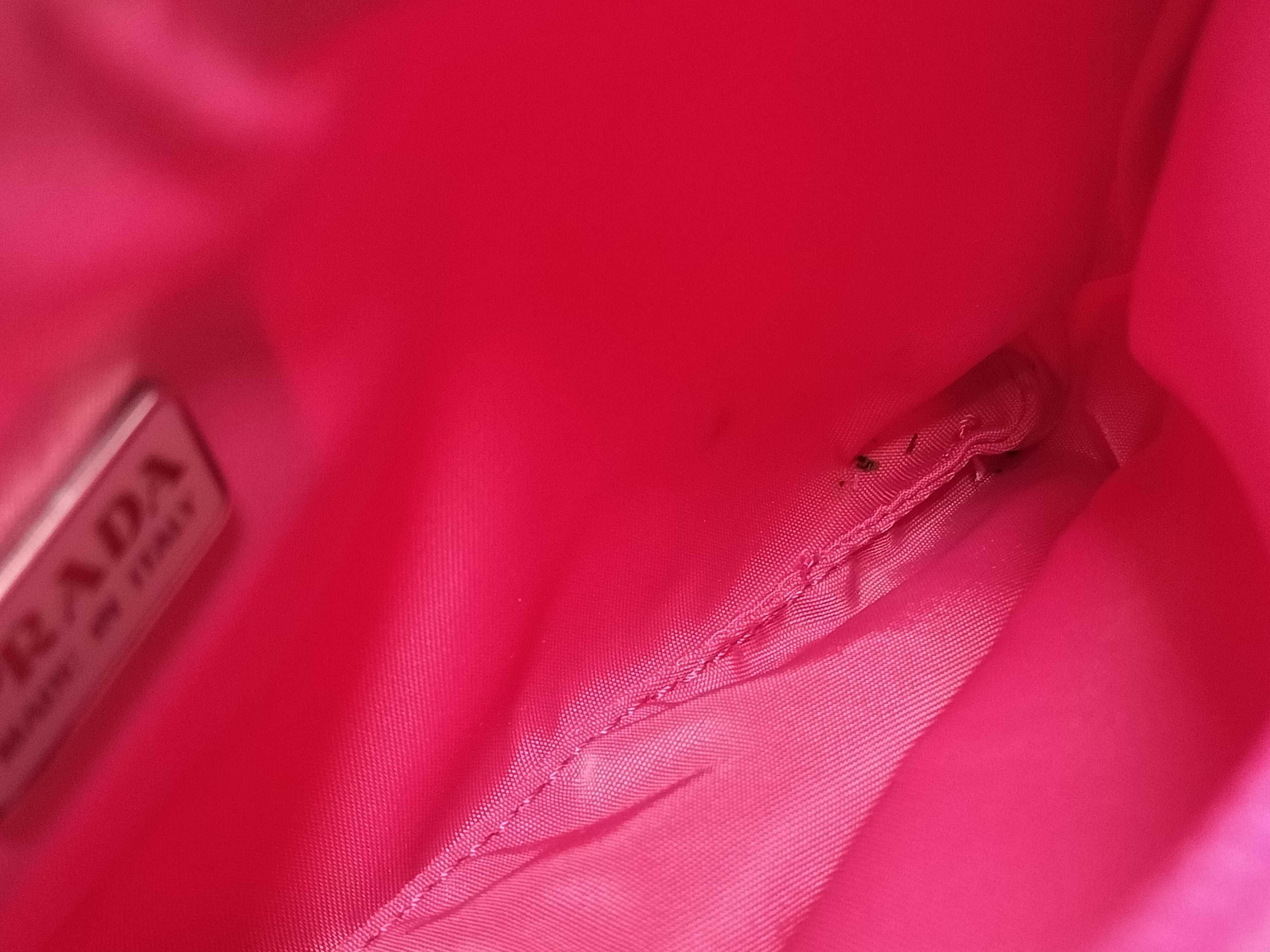 Nylon Prada Handbag Nylon Pink Handbag — view 13