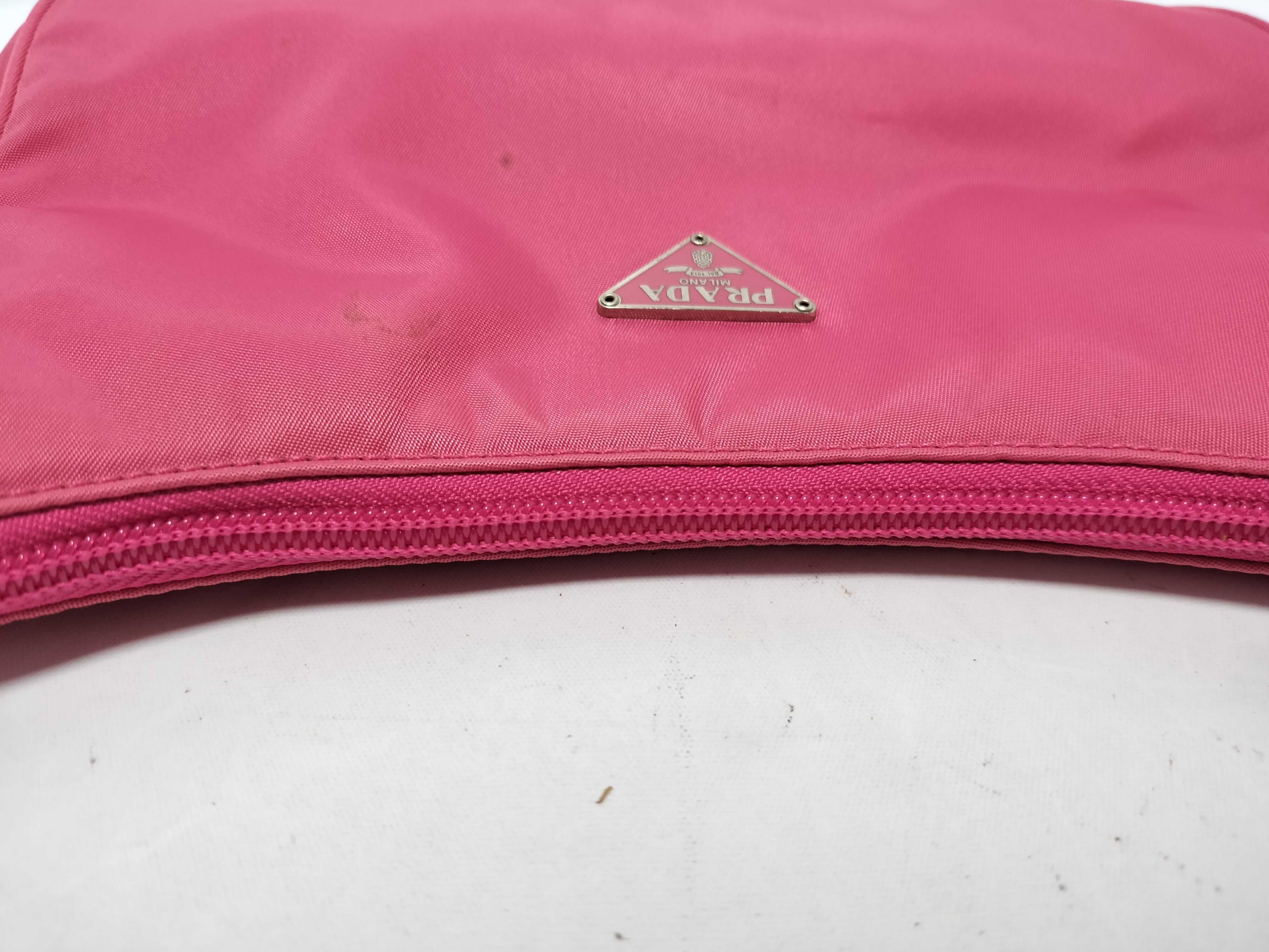 Nylon Prada Handbag Nylon Pink Handbag — view 4