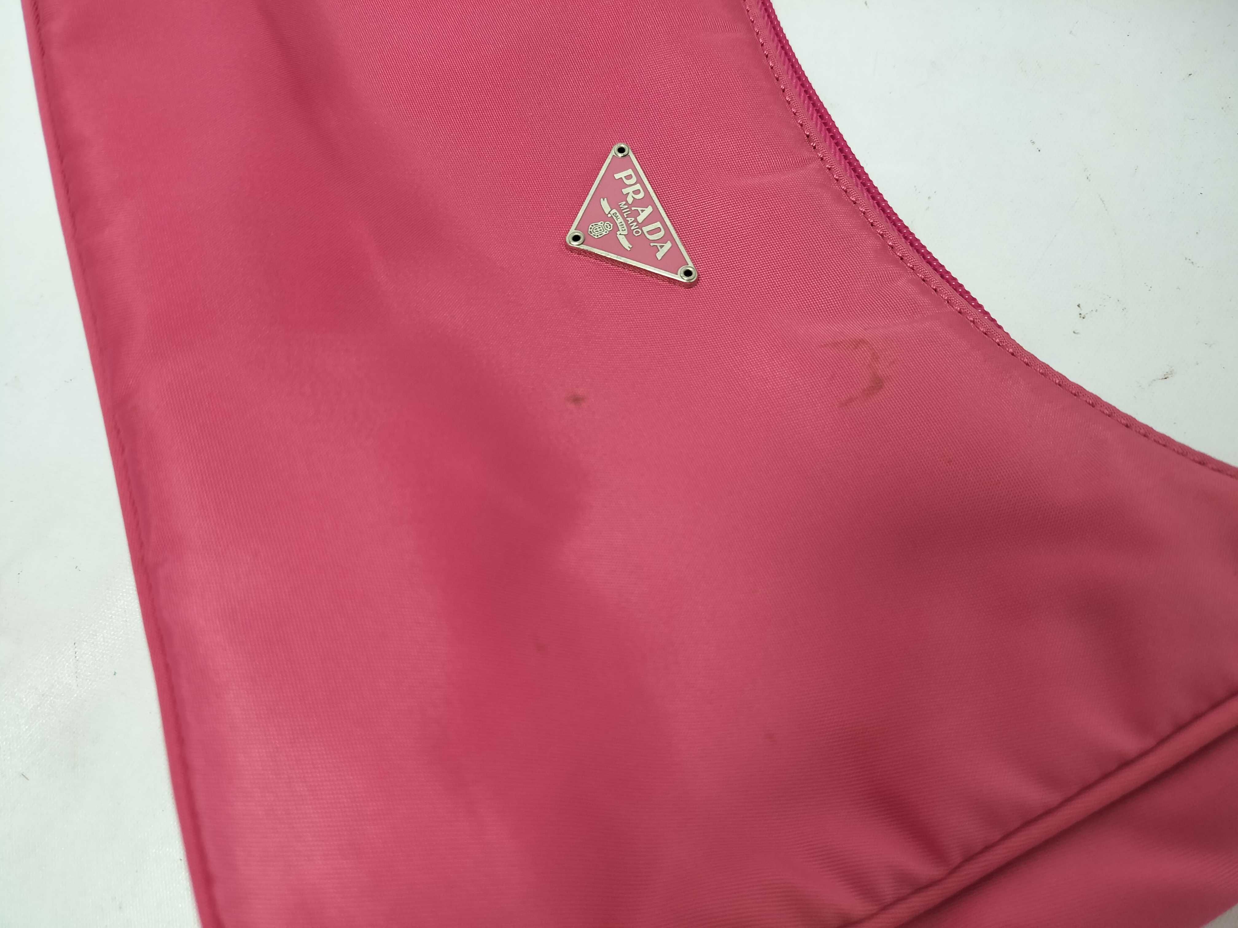 Nylon Prada Handbag Nylon Pink Handbag — view 9