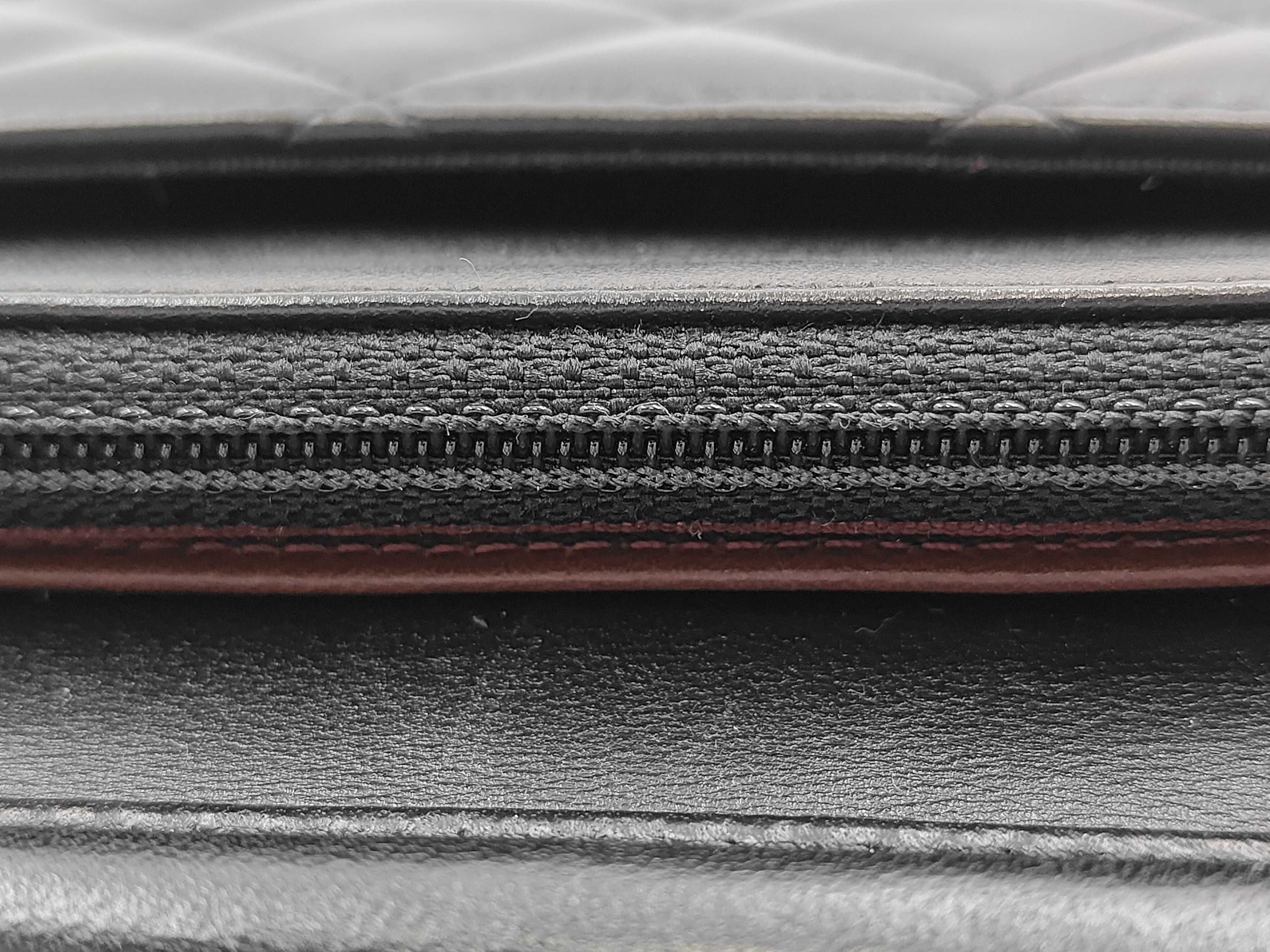 Chain Wallet, Lambskin, Black with Silver Hardware, AP0250, Shoulder Bag — view 12