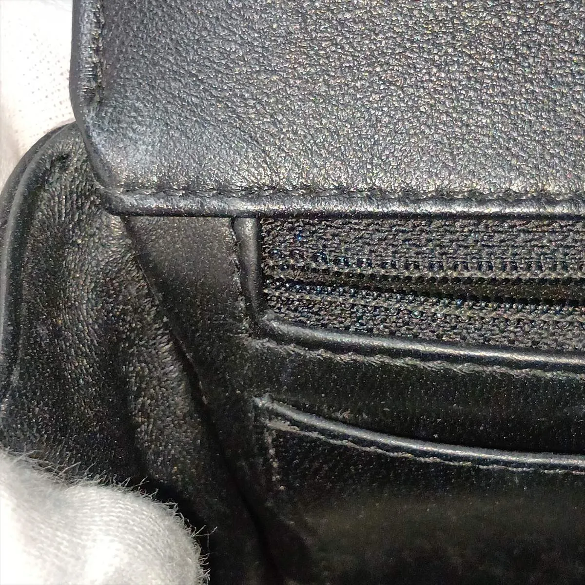 [Individually packaged] Chanel Matelassé Lambskin 2-Way Handbag, Top Handle, Black, Gold Hardware, H99A50X0, Random Plate — view 14