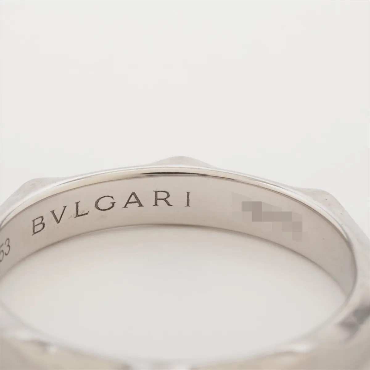 Infinito Ring, Pt950, 5.4g, Size 53, Initials TS77YL, Scratches — view 5