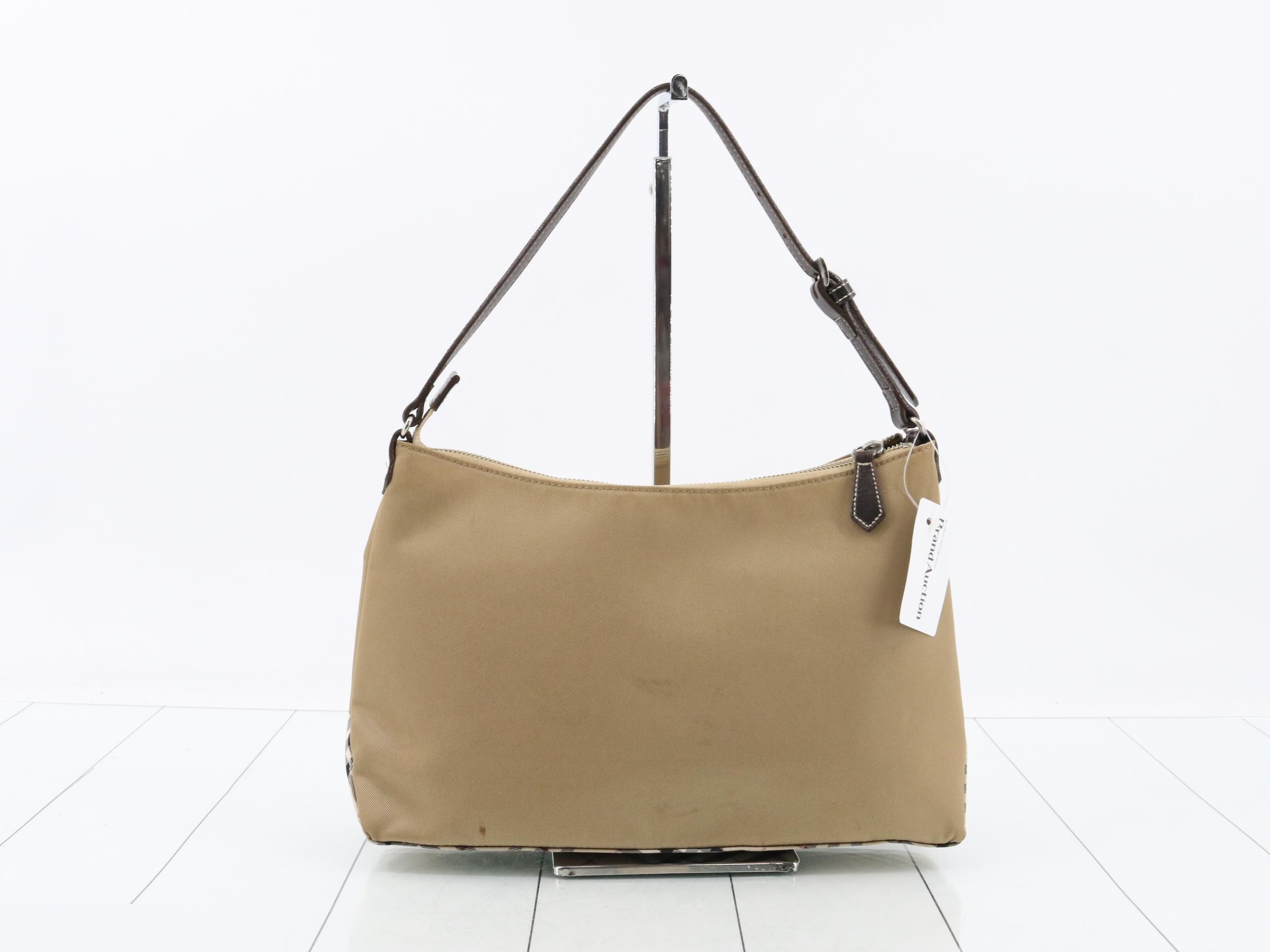 Blue Label Check Pattern Shoulder Bag — view 2