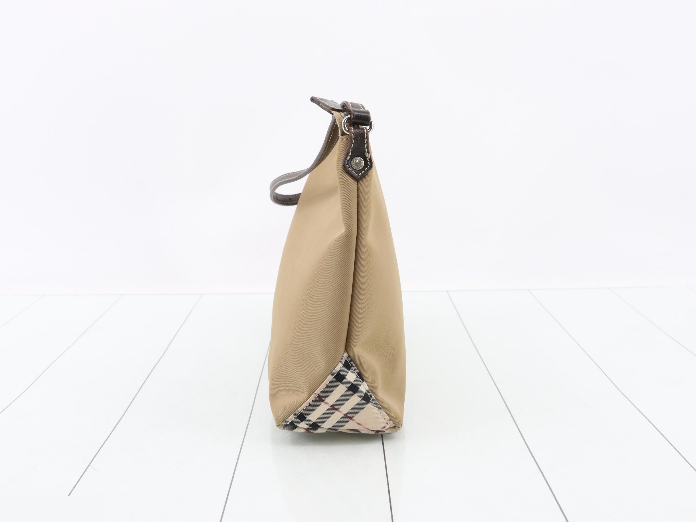 Blue Label Check Pattern Shoulder Bag — view 3