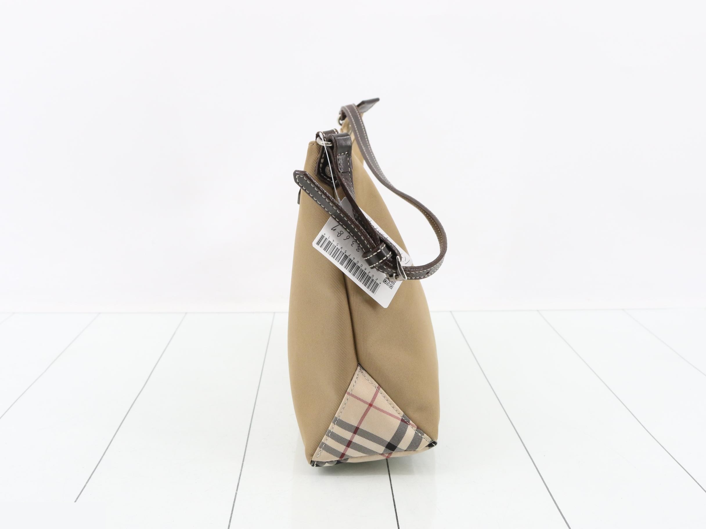 Blue Label Check Pattern Shoulder Bag — view 4