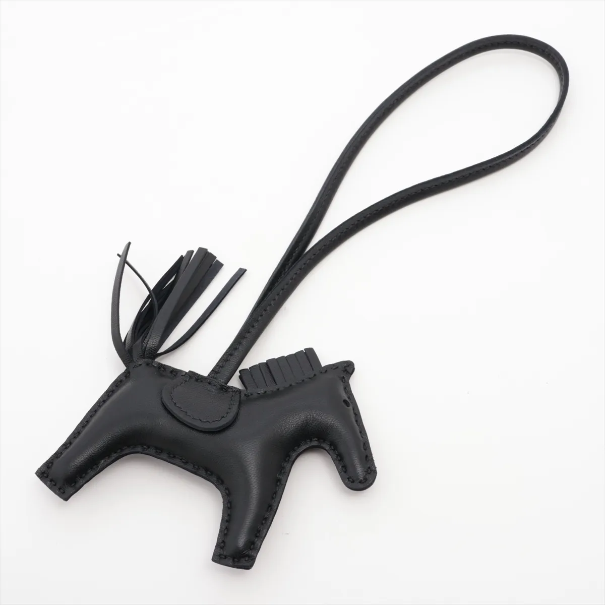 Rodeo Charm PM G:2026 Charm Agneau Milo Black — view 2
