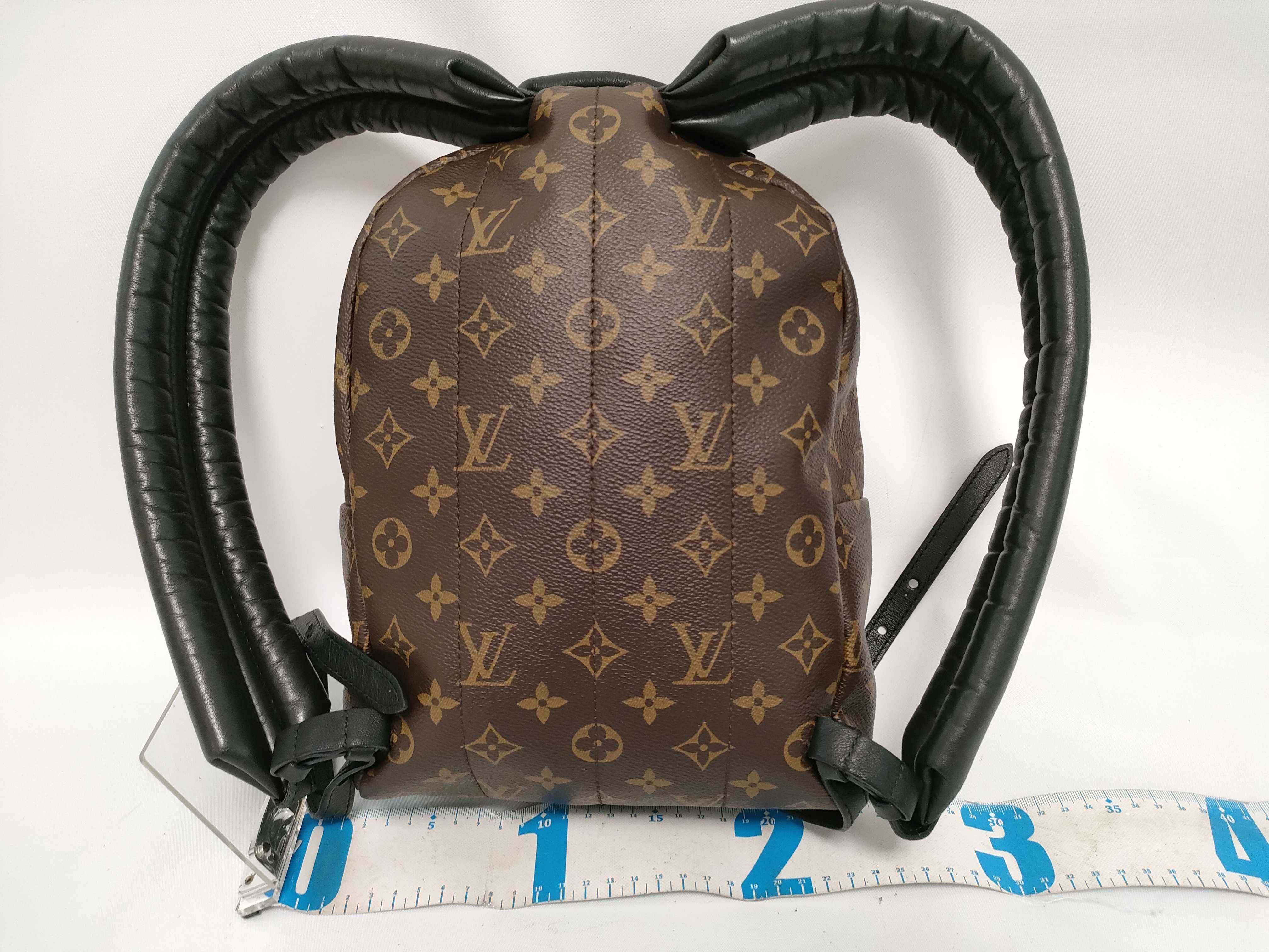 Monogram PH- Palm Springs Backpack Monogram Brown Canvas Backpack — view 2