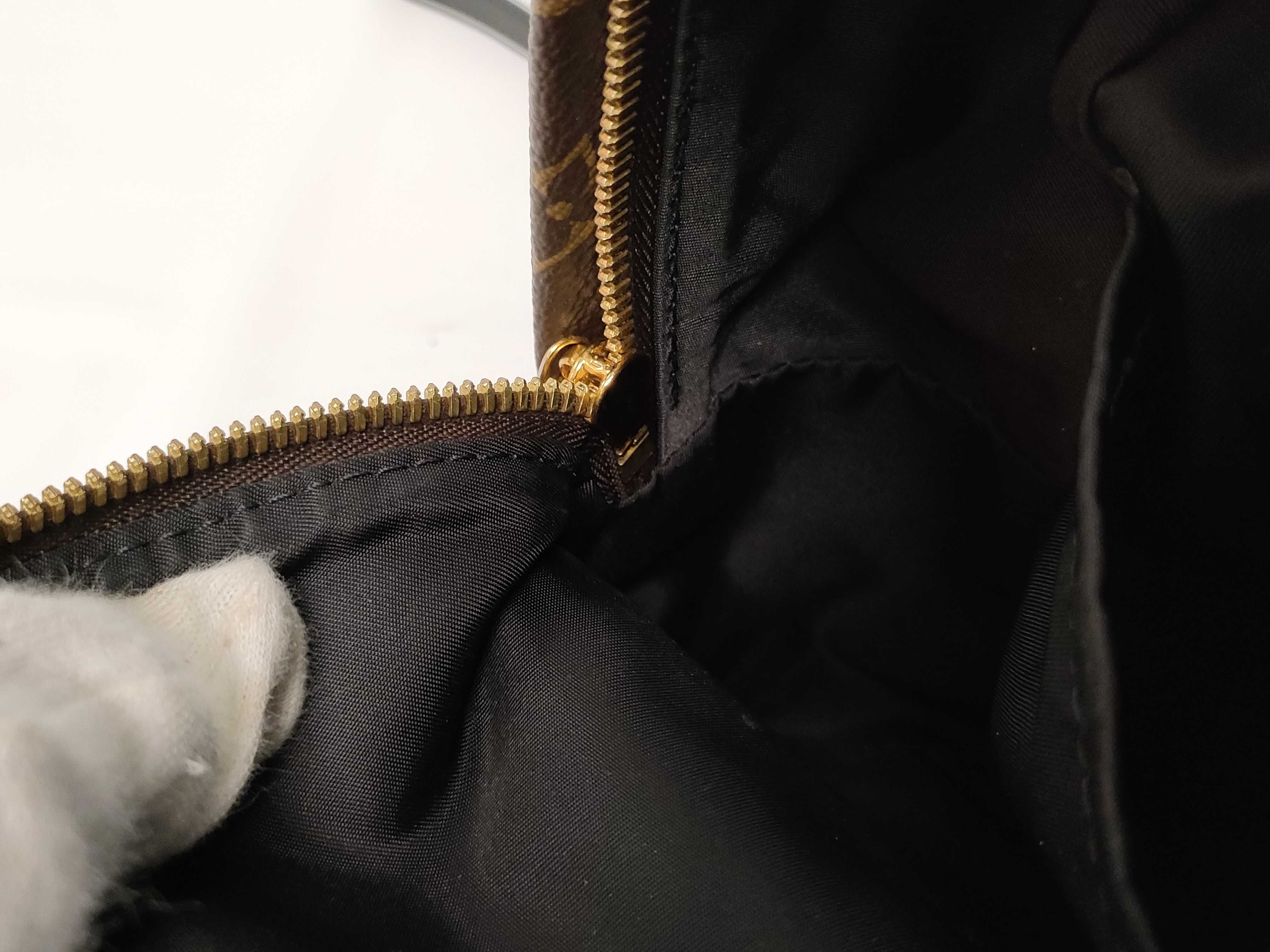 Monogram PH- Palm Springs Backpack Monogram Brown Canvas Backpack — view 13