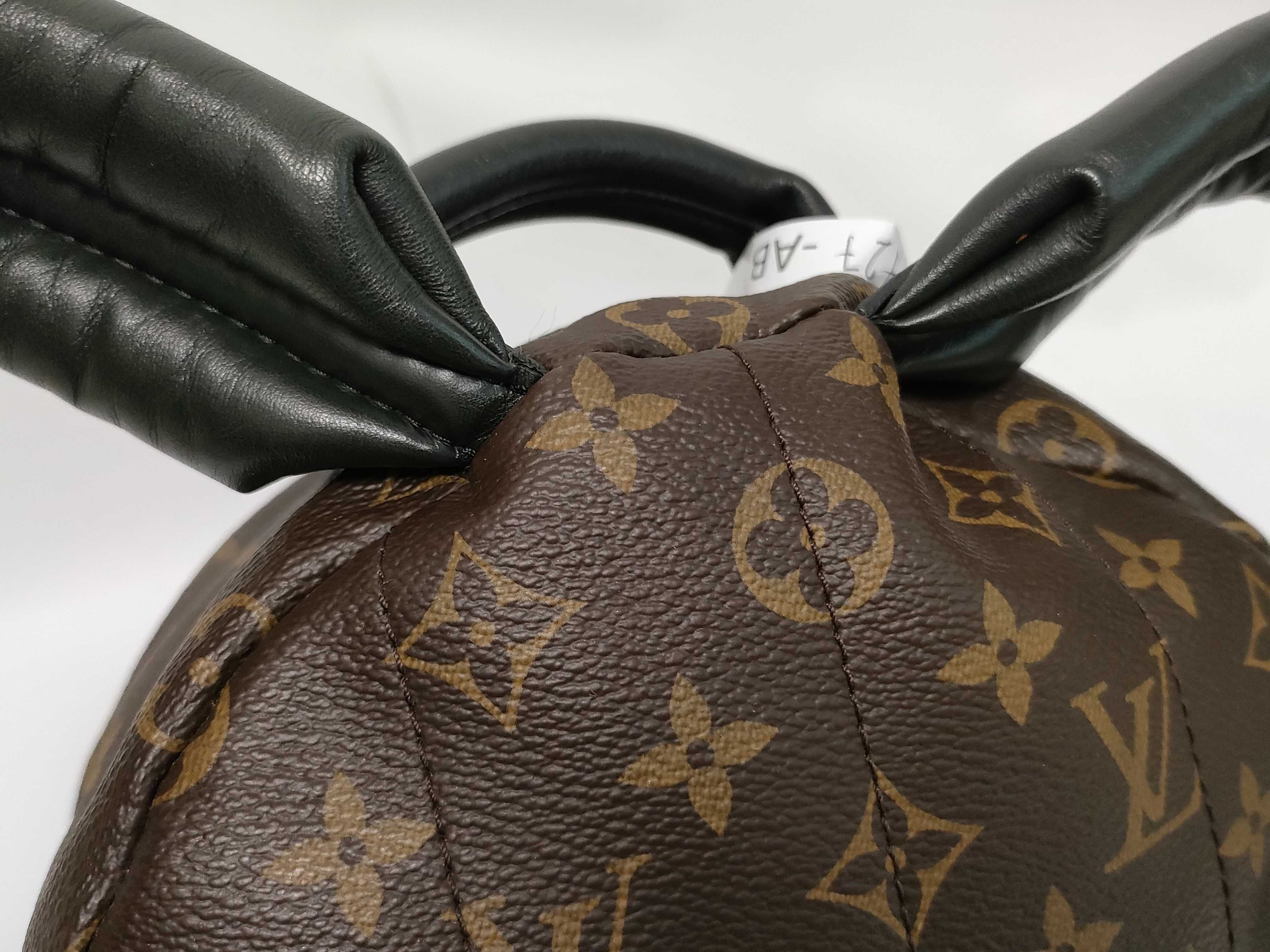 Monogram PH- Palm Springs Backpack Monogram Brown Canvas Backpack — view 3