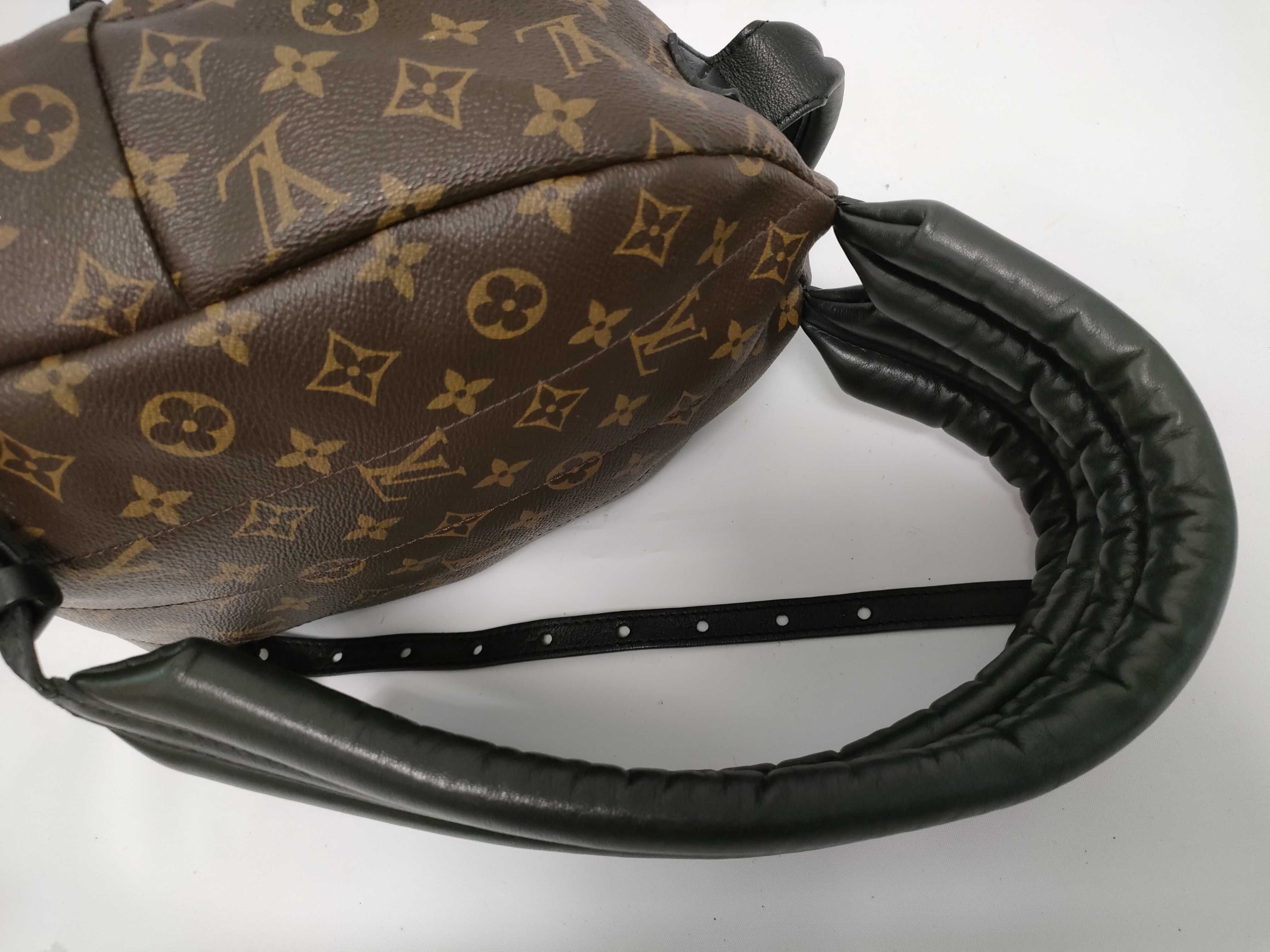Monogram PH- Palm Springs Backpack Monogram Brown Canvas Backpack — view 5