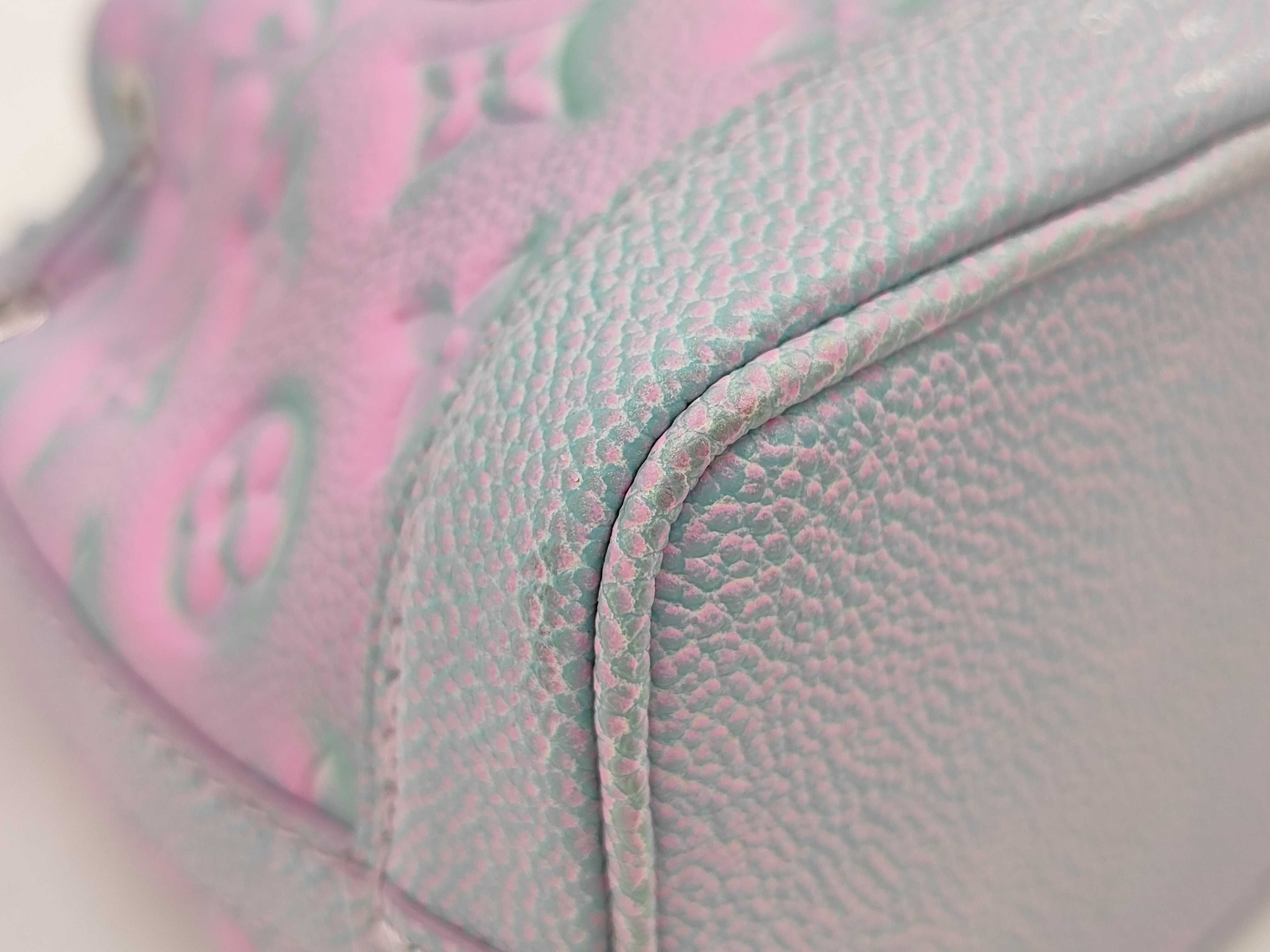Blue x Pink Bucket Bag Shoulder Bag — view 6