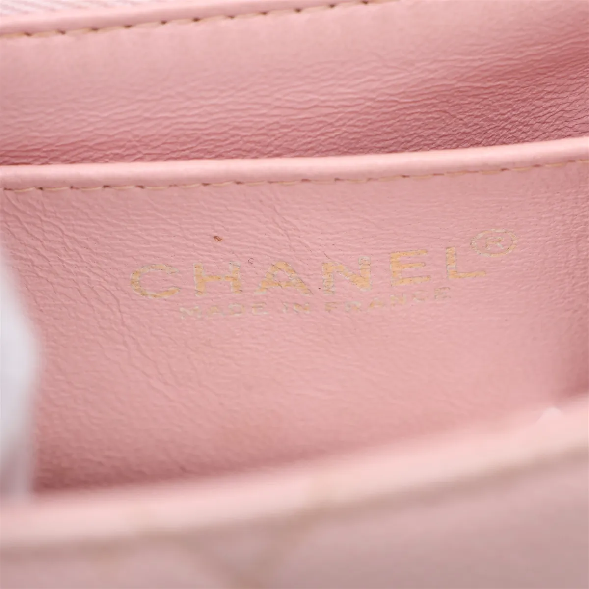 Large Matelassé 30 Caviar Skin Single Flap Double Chain Bag, Pink, 7557785, Series 7, A11869 — view 11