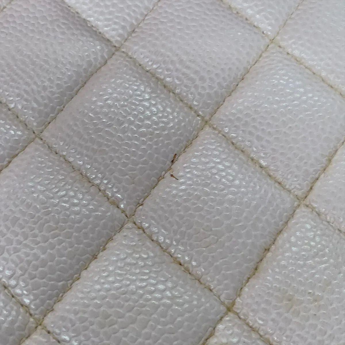 Large Matelassé 30 Caviar Skin Single Flap Double Chain Bag, Pink, 7557785, Series 7, A11869 — view 15