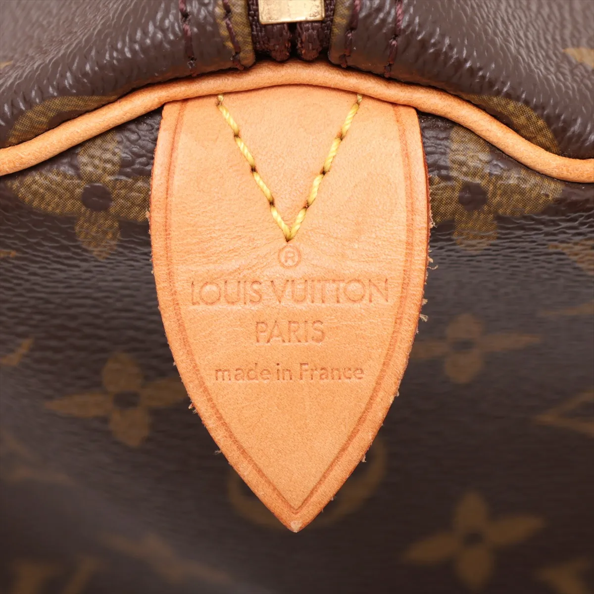 Monogram Speedy 30 M41526 TH1003 Brown, padlock lock secured. — view 10