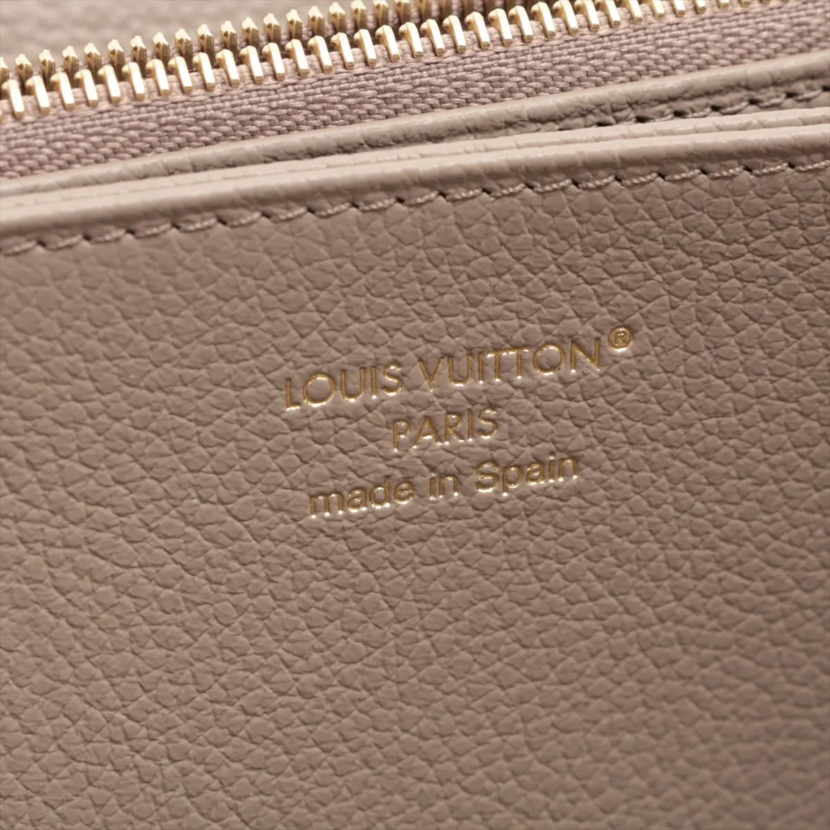 Bicolor Monogram Empreinte Zippy Wallet M28793 Beige Round Zip Wallet (RFID detected) — view 11