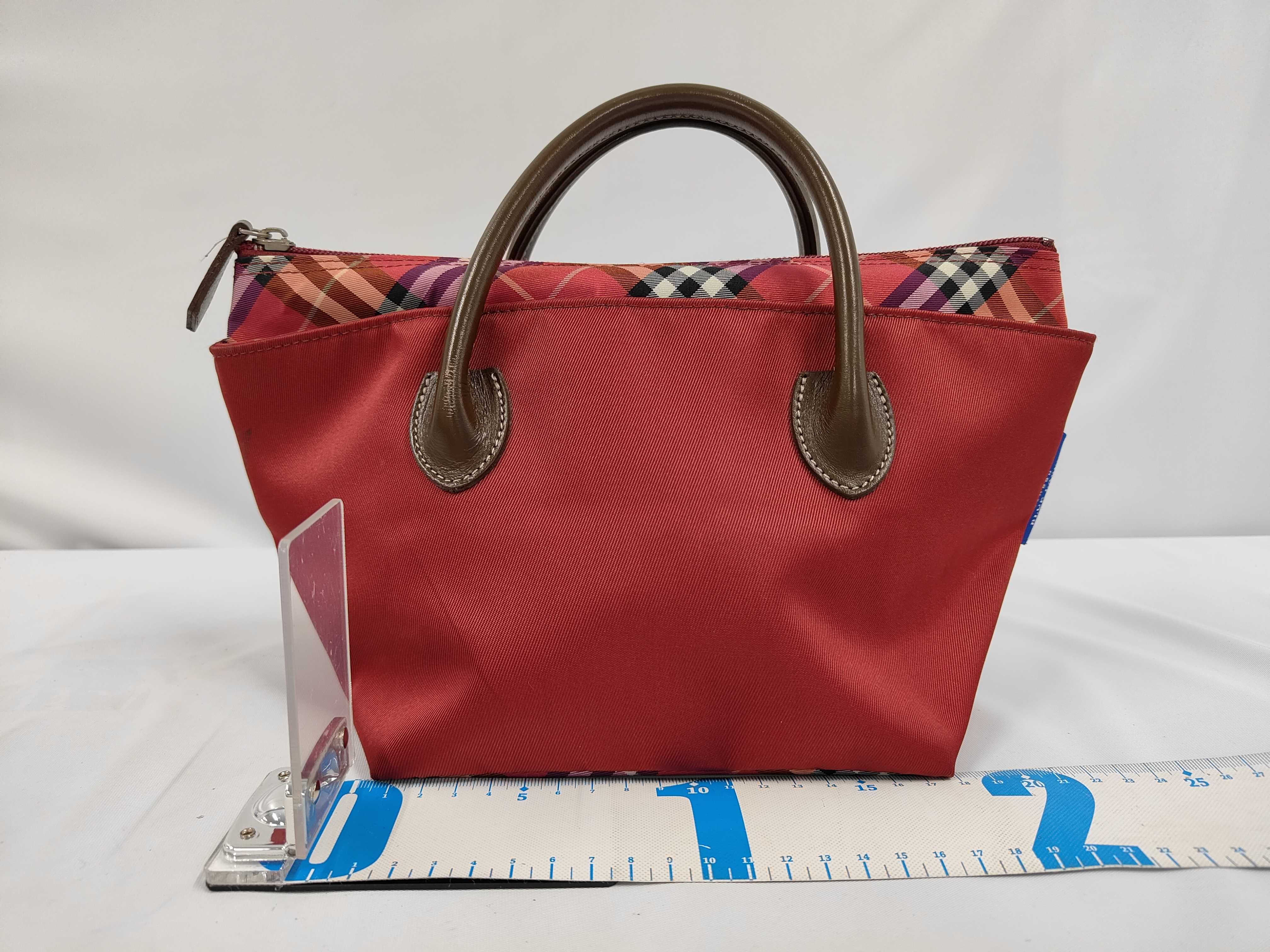 nylon handbag, excellent condition. — view 2