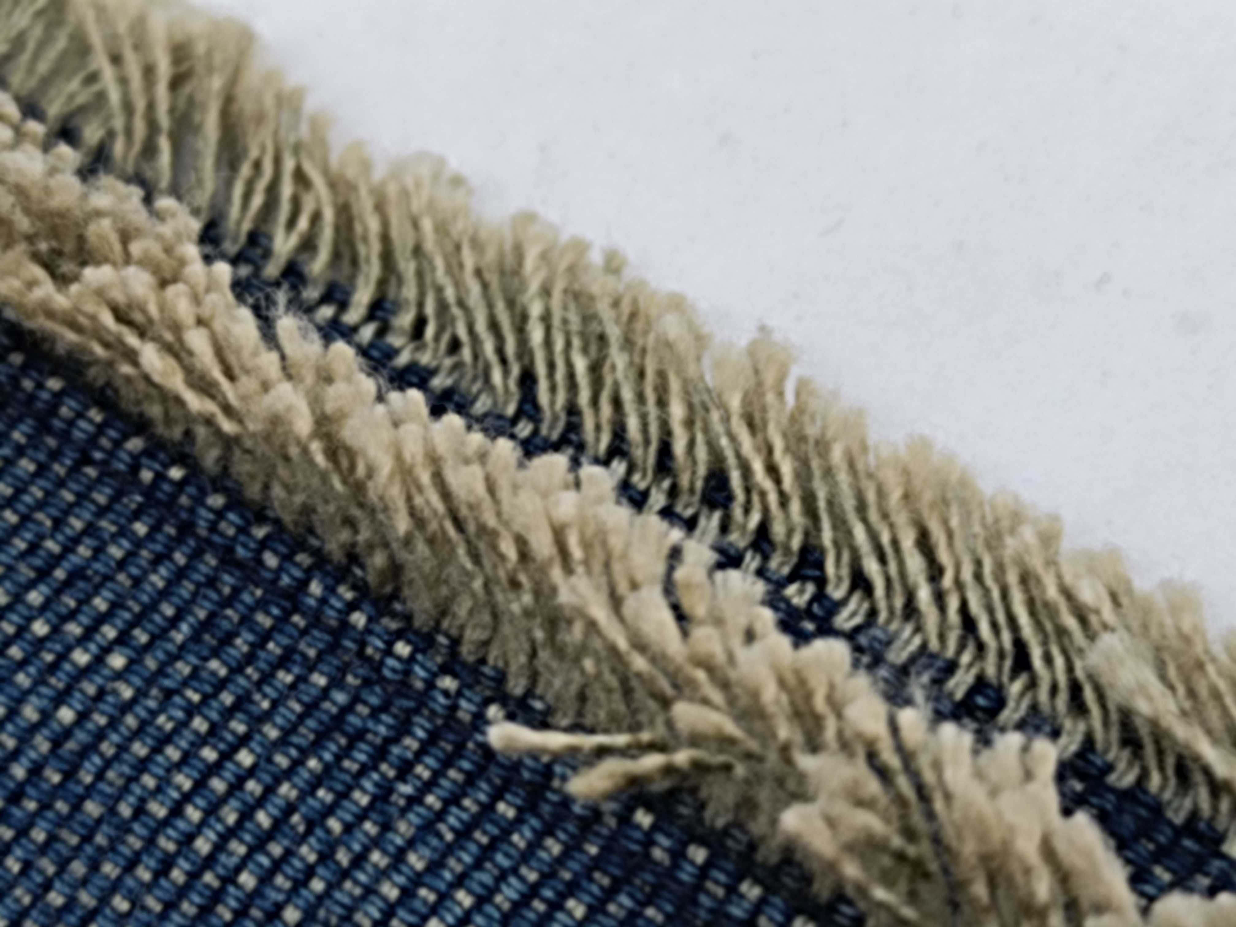denim rhinestone Coco Mark belt — view 9