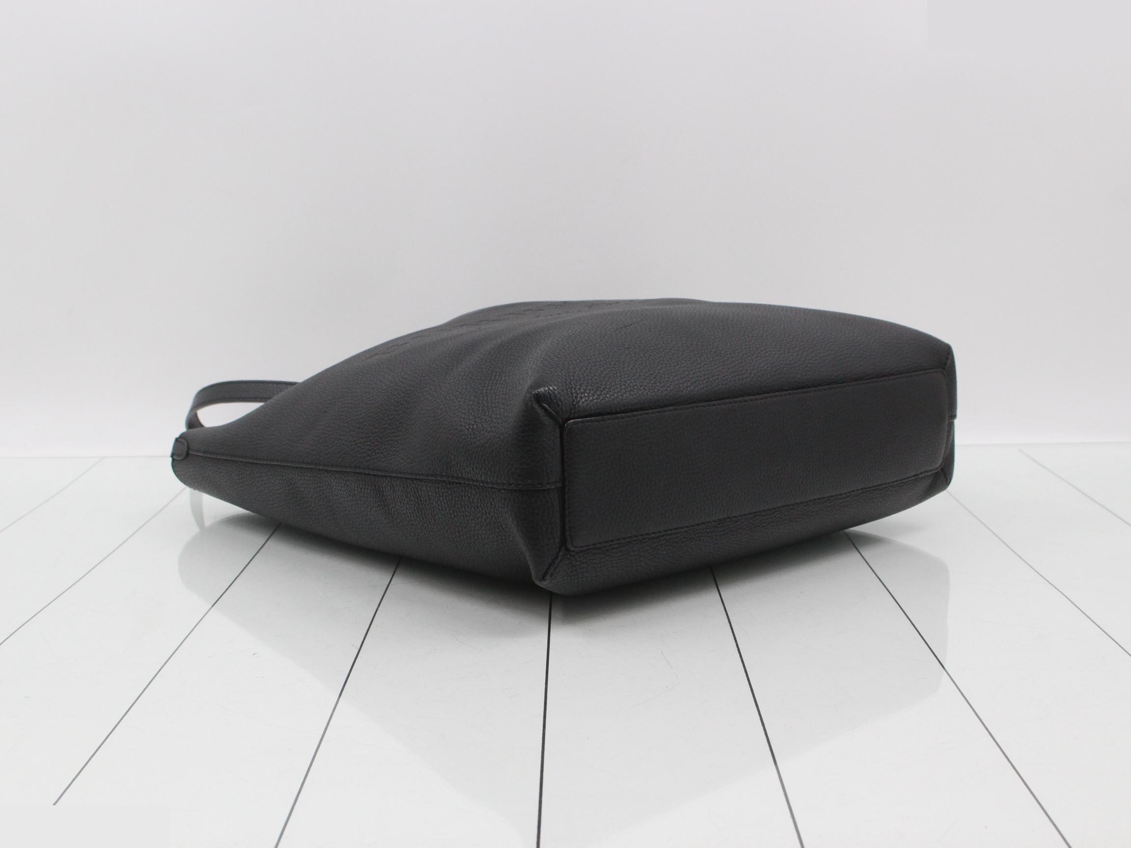 leather tote bag — view 5