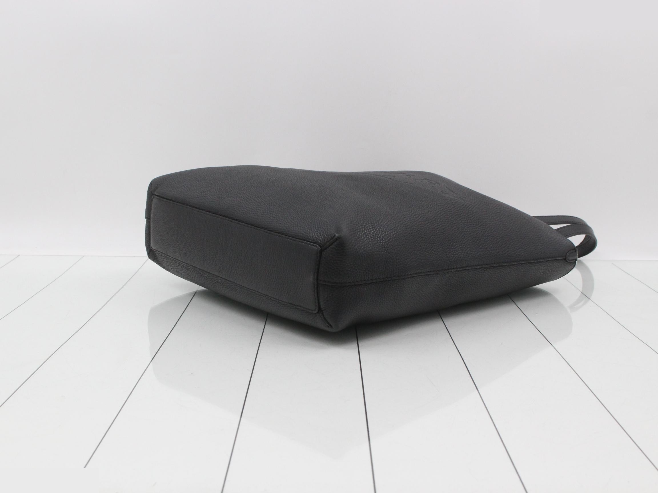 leather tote bag — view 6