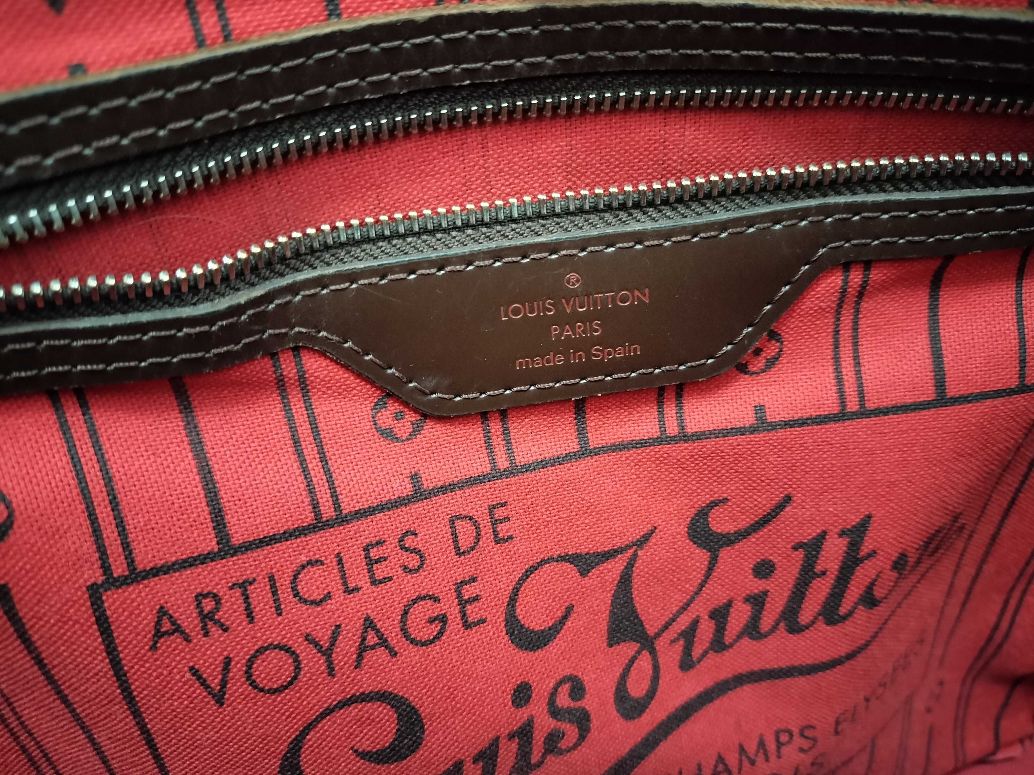 Damier Neverfull MM N51105 CA5009 Tote Bag — view 11