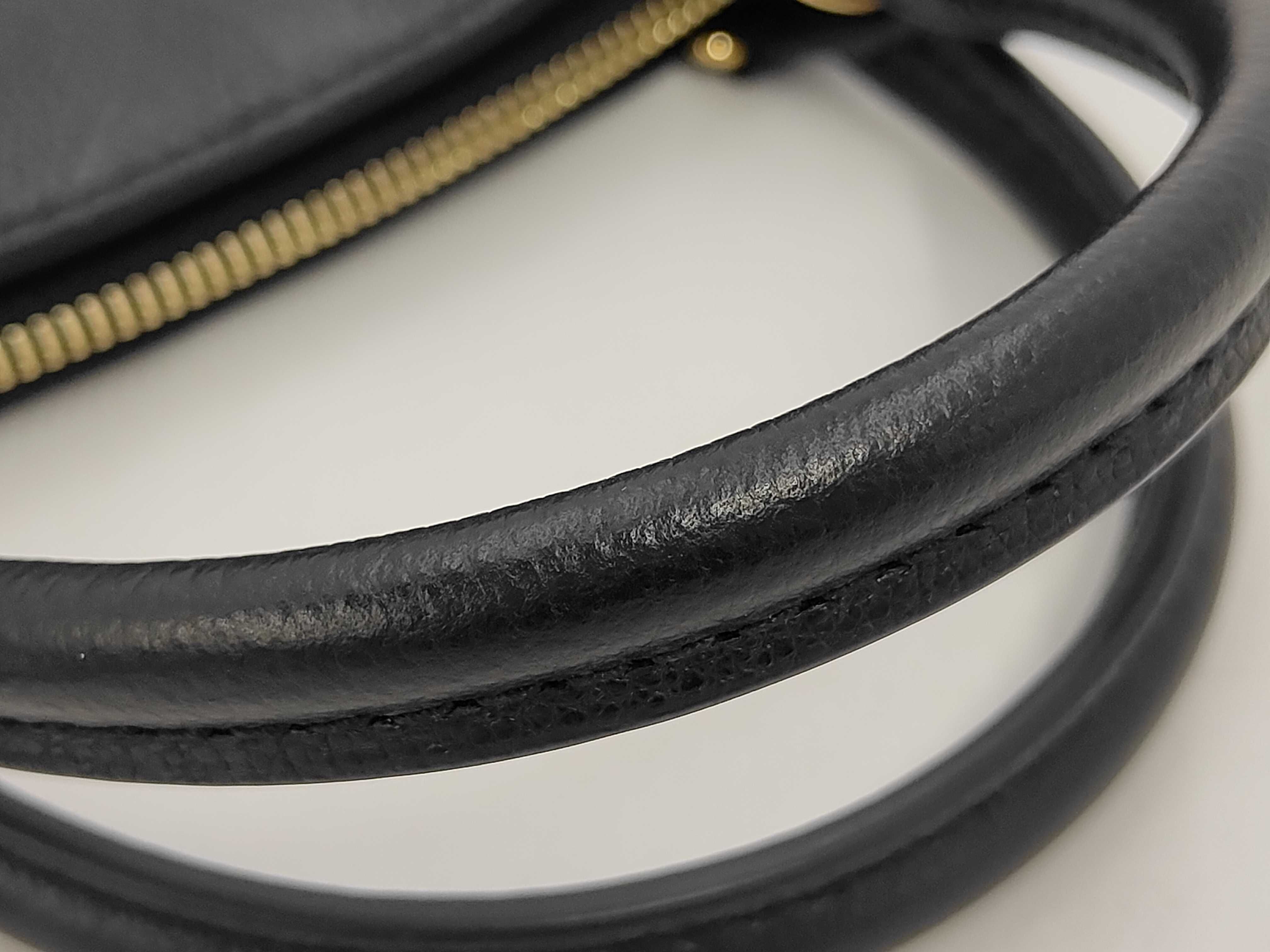 Monogram Empreinte Louis Vuitton Black Monogram Empreinte Calf Petit Palais M58916 2-Way Handbag — view 6