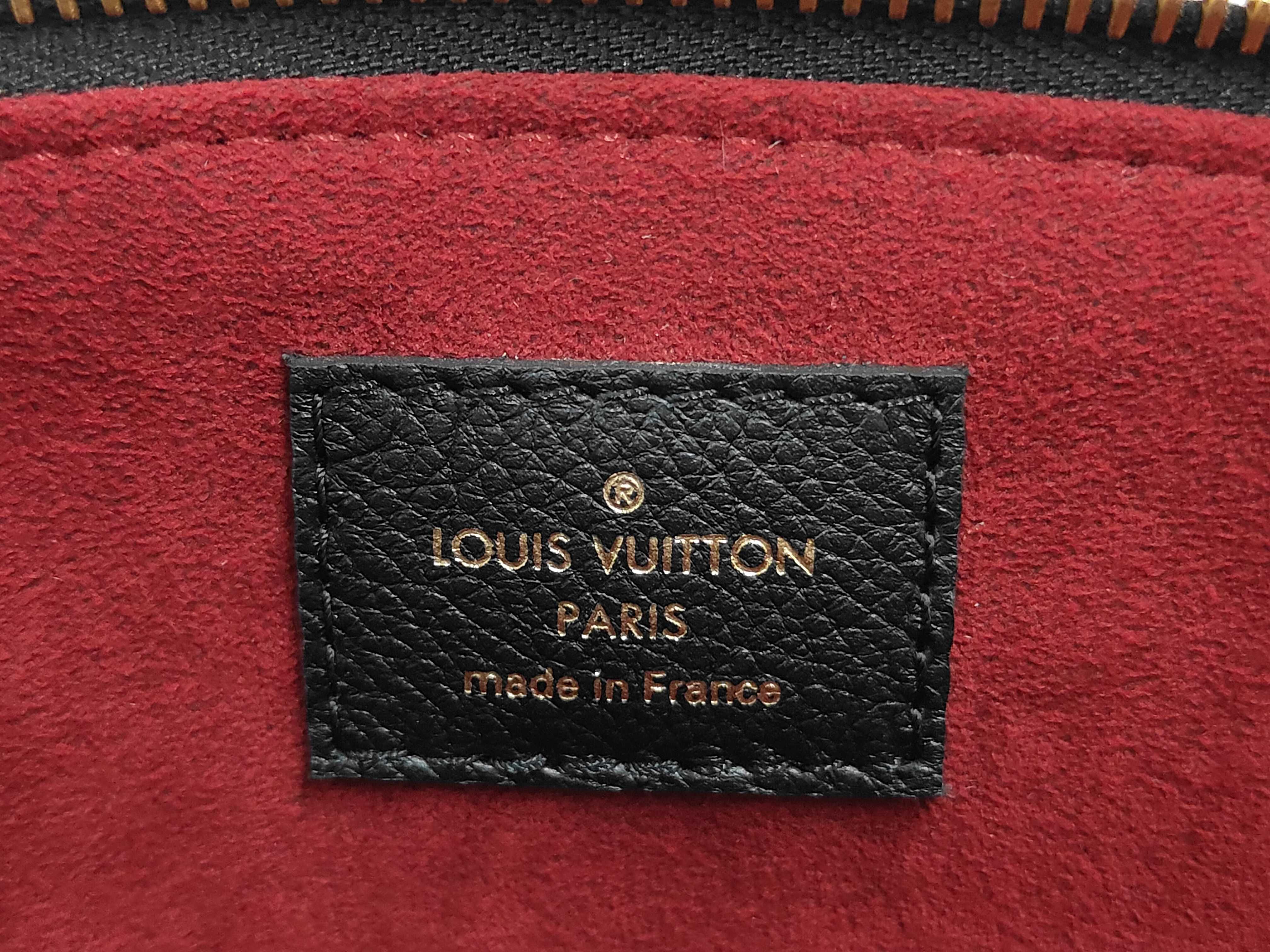 Monogram Empreinte Louis Vuitton Black Monogram Empreinte Calf Petit Palais M58916 2-Way Handbag — view 9