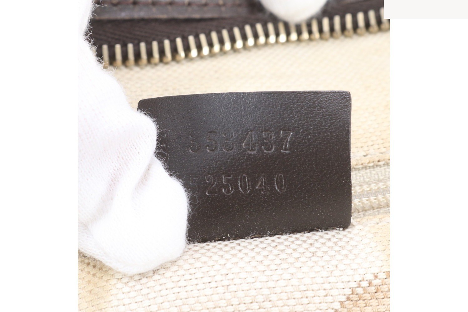 GG Supreme 353437 Leather Tote Bag — view 9