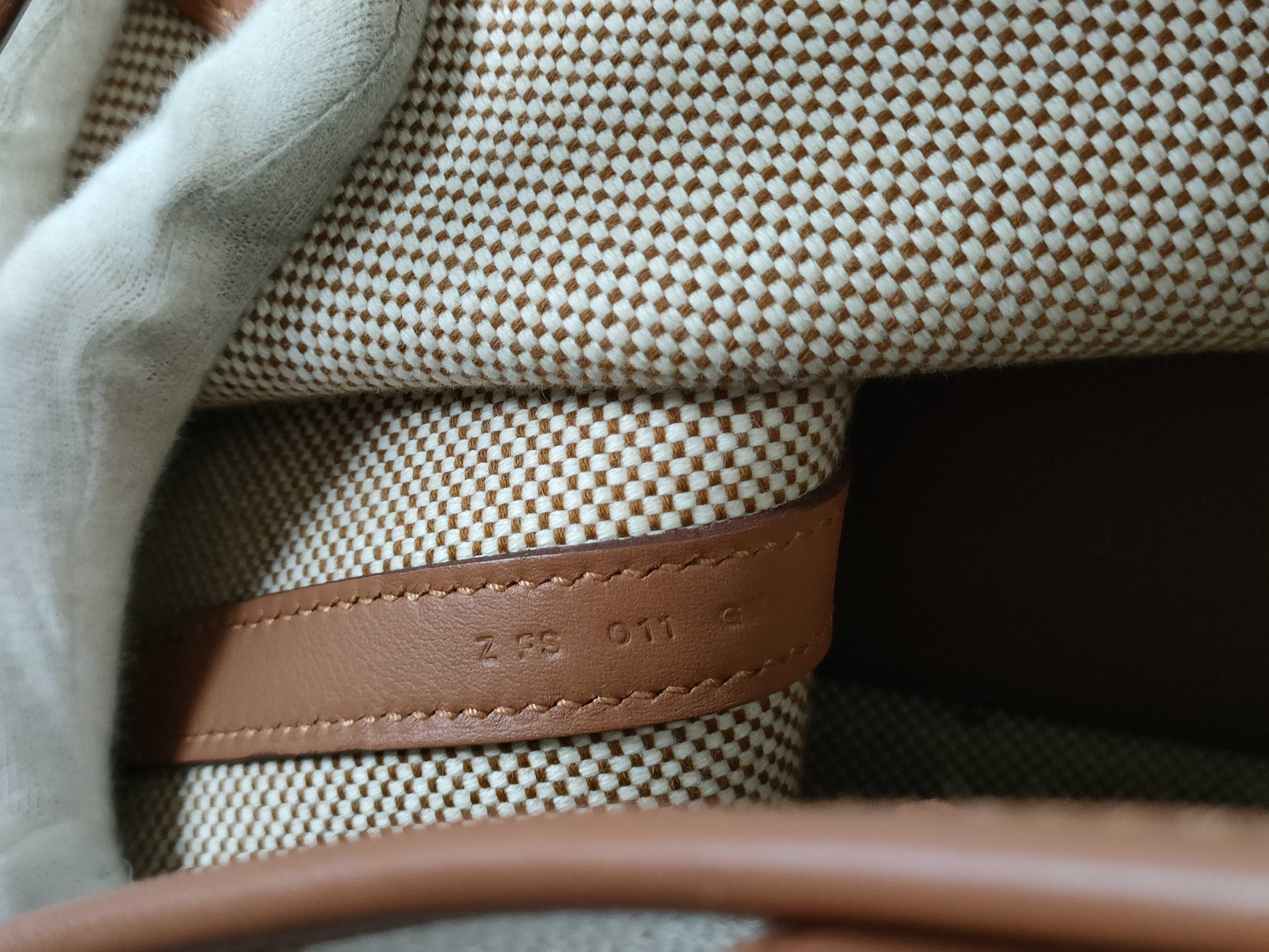 Ambie 40 GM Toile H x Veau Swift Brown Z: 2021 Tote Bag — view 13