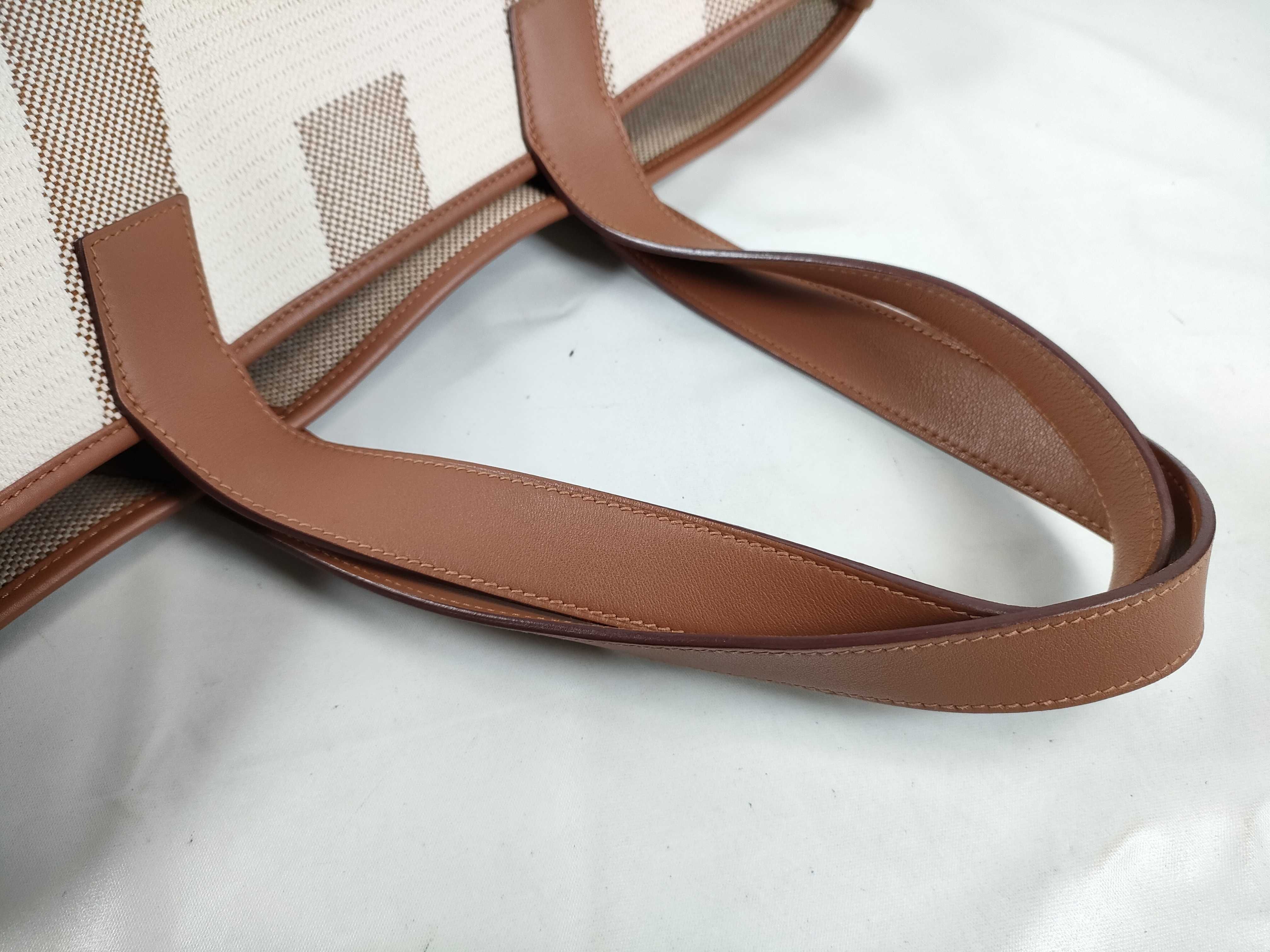Ambie 40 GM Toile H x Veau Swift Brown Z: 2021 Tote Bag — view 3