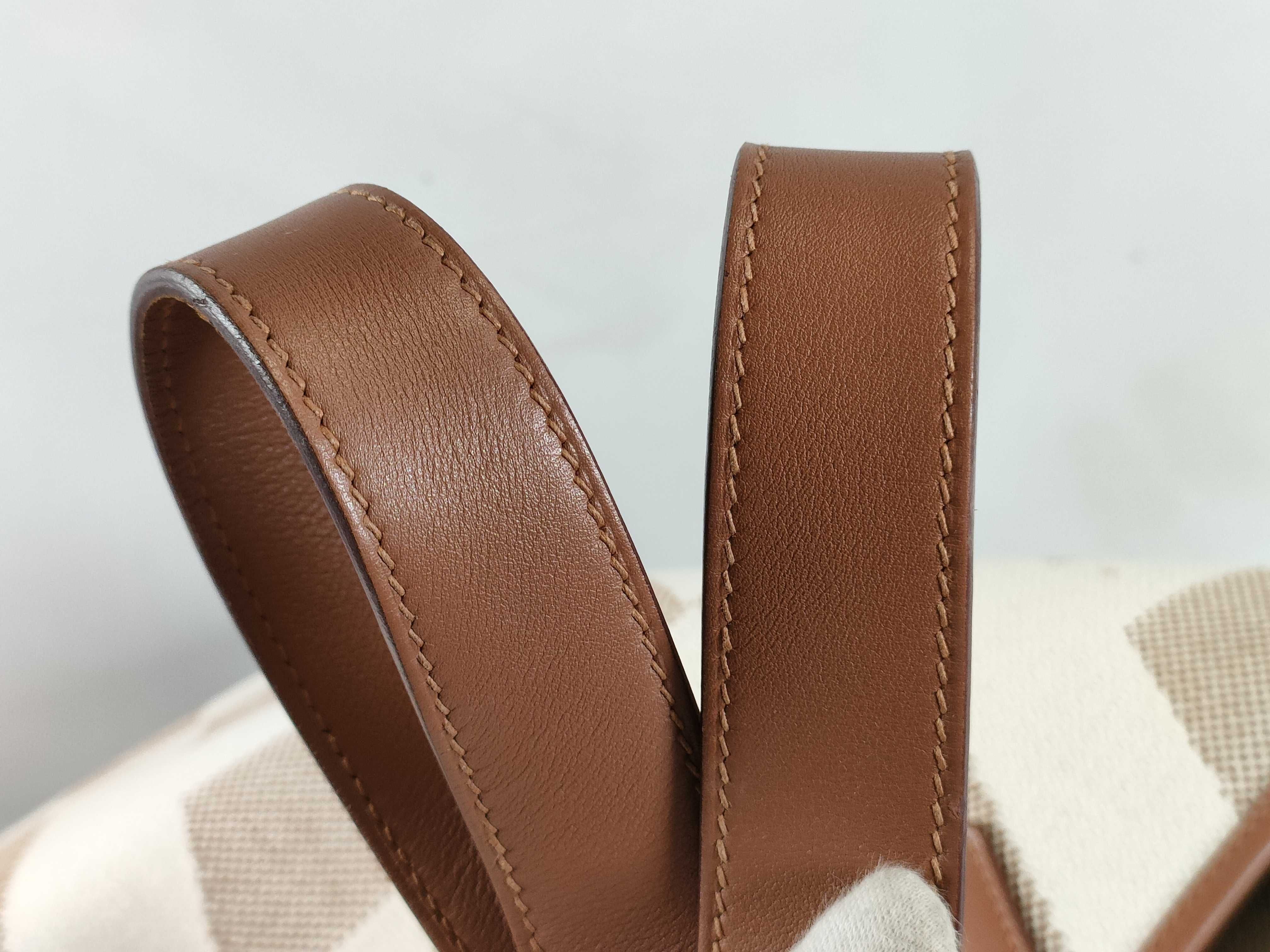 Ambie 40 GM Toile H x Veau Swift Brown Z: 2021 Tote Bag — view 4