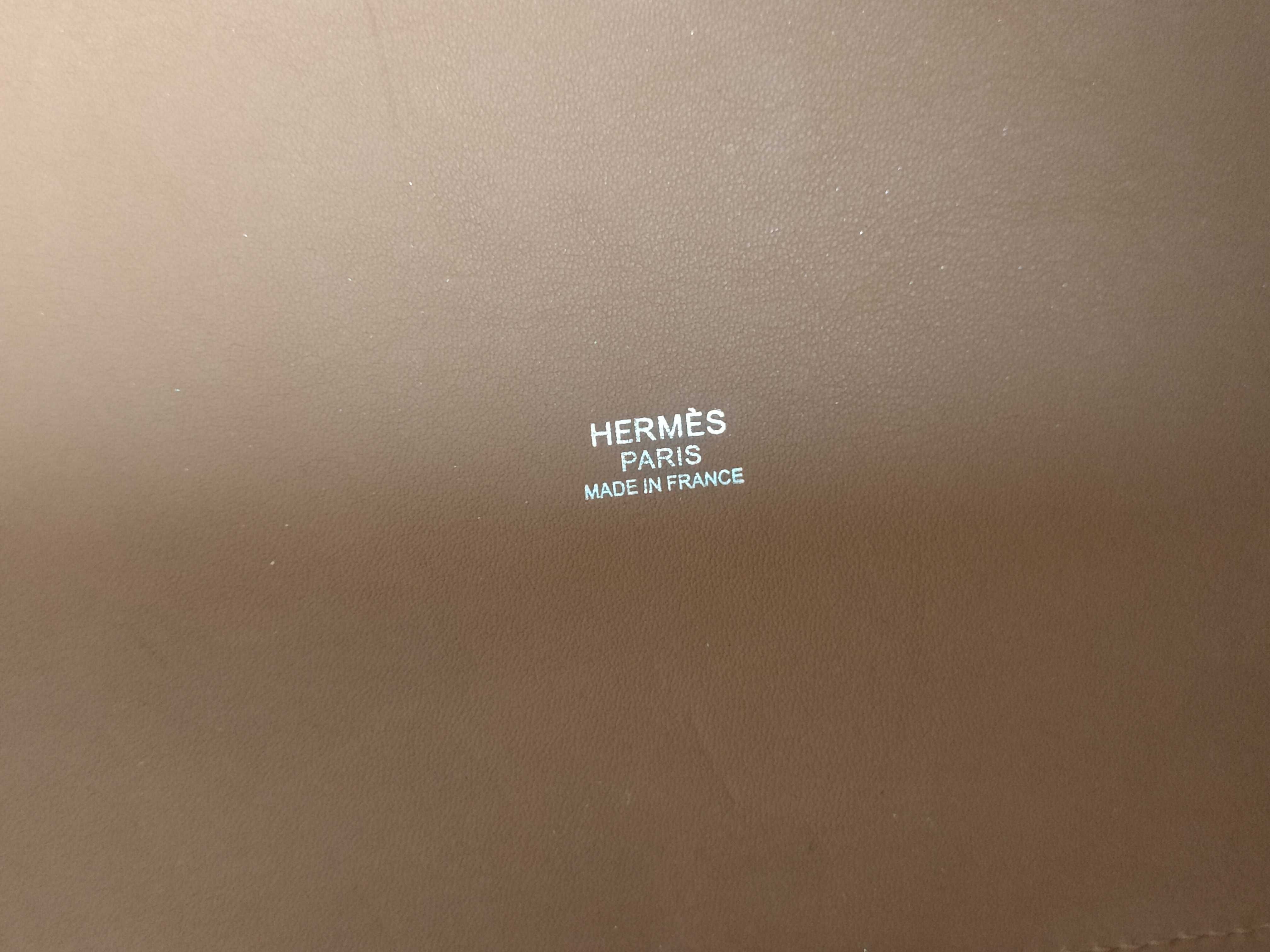 Ambie 40 GM Toile H x Veau Swift Brown Z: 2021 Tote Bag — view 9